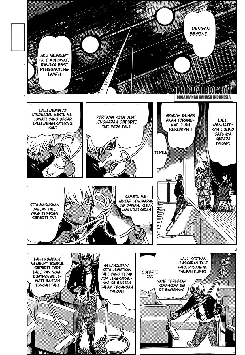 Meitantei Conan Chapter 957 - halaman 4