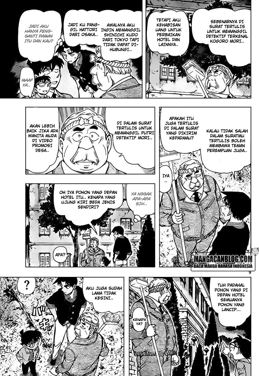 Meitantei Conan Chapter 960 - halaman 10