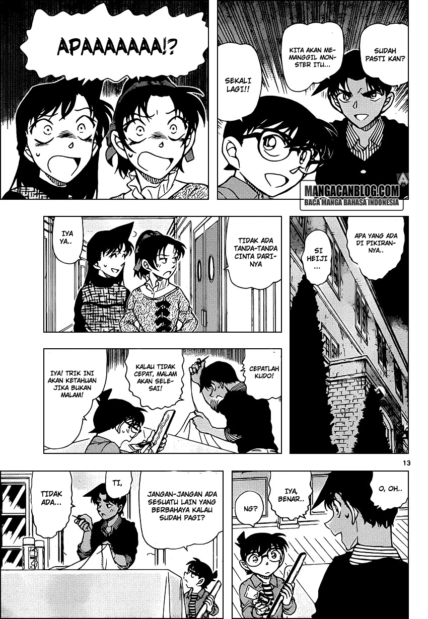 Meitantei Conan Chapter 961 - halaman 14