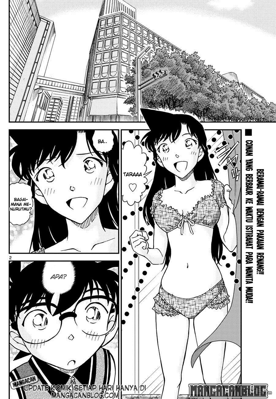 Meitantei Conan Chapter 969 - halaman 3