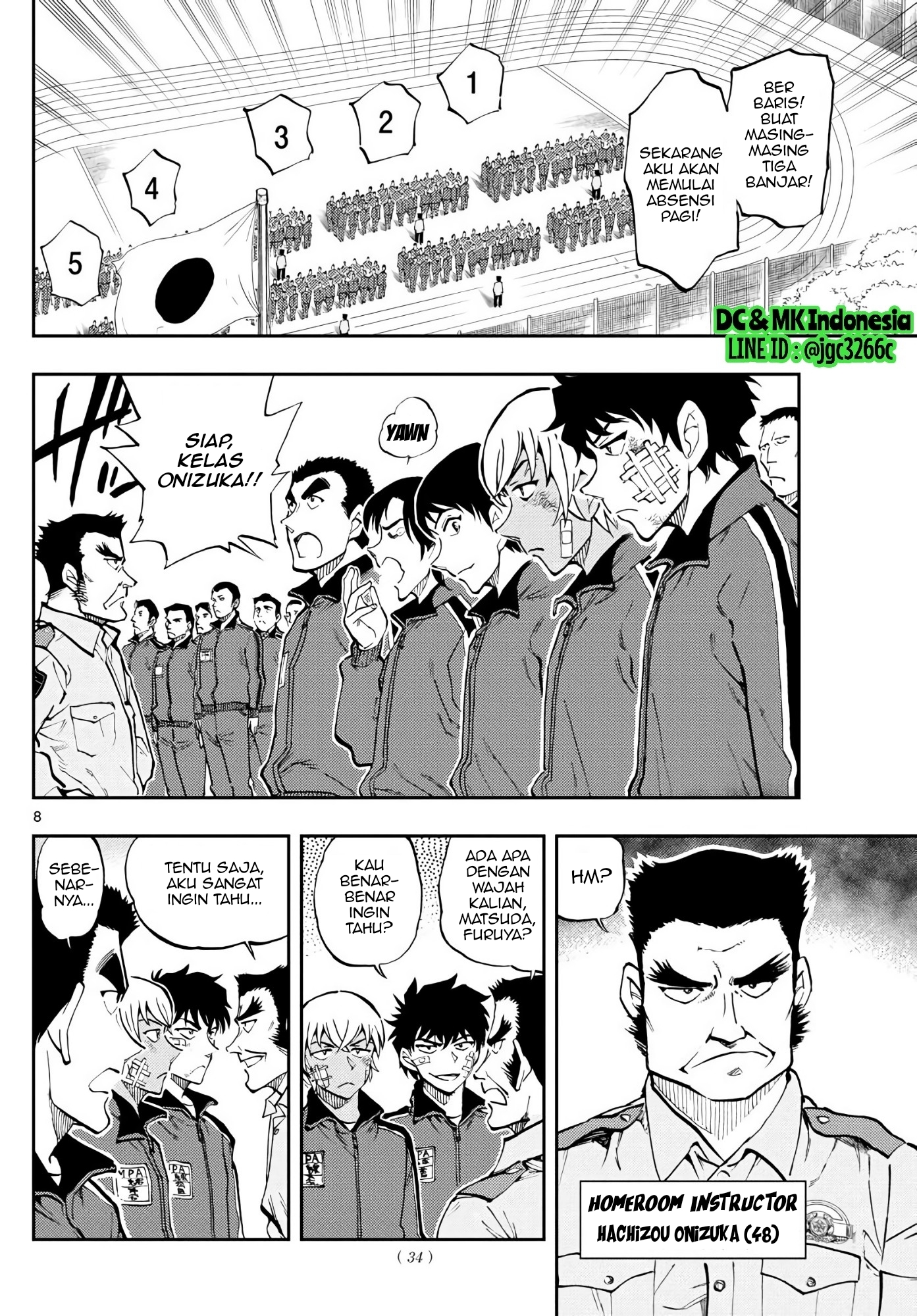 Meitantei Conan: Keisatsu Gakkou-hen - Wild Police Story Chapter 1 - halaman 8
