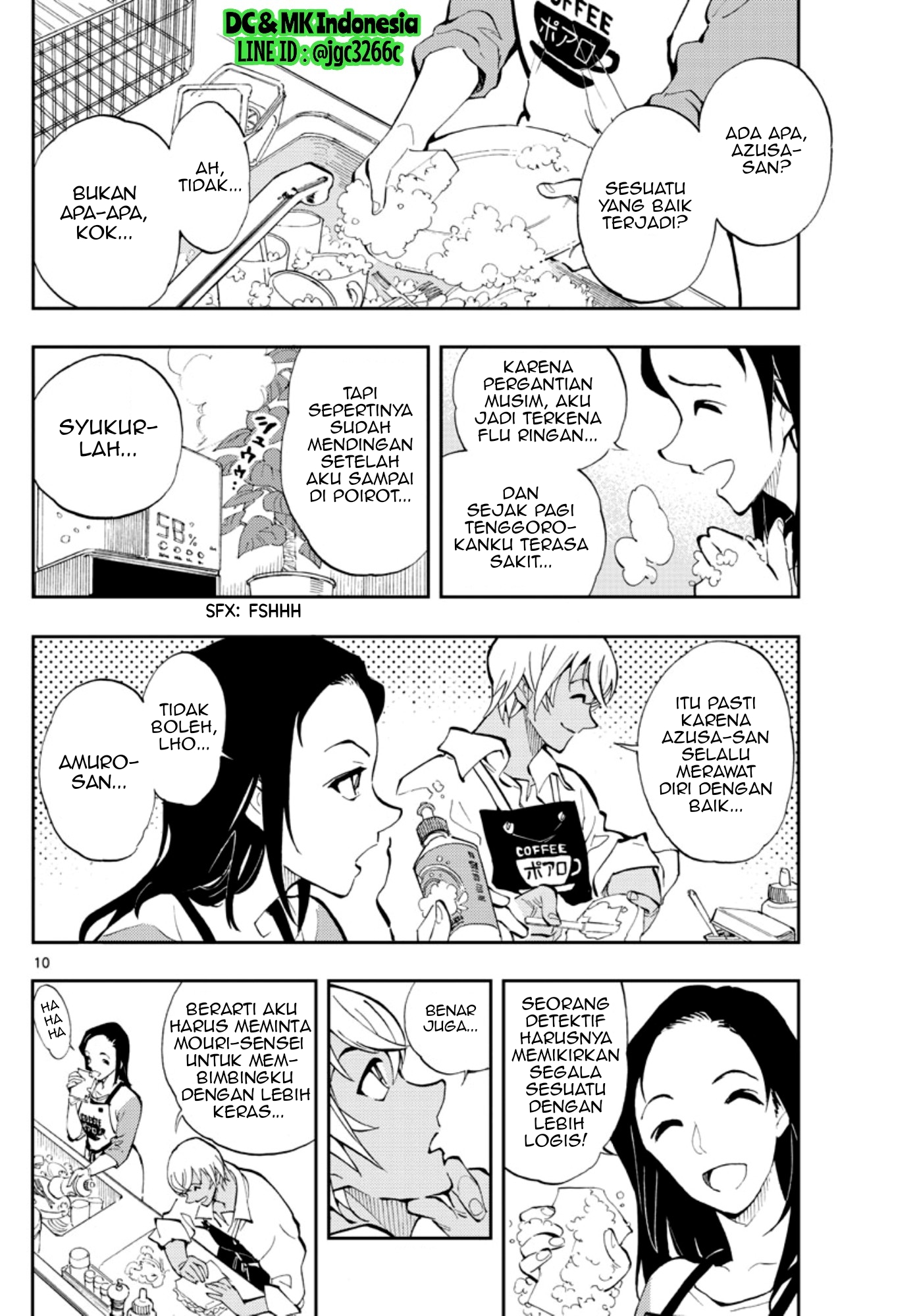 Meitantei Conan: Zero no Tea Time Chapter 1 - halaman 10