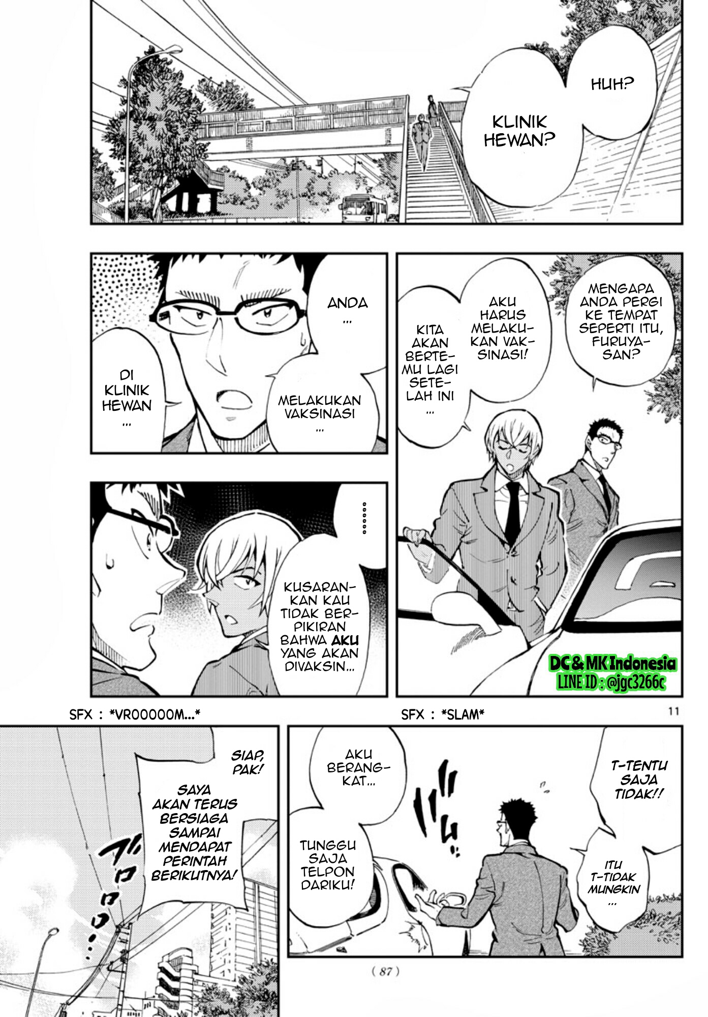 Meitantei Conan: Zero no Tea Time Chapter 10 - halaman 11