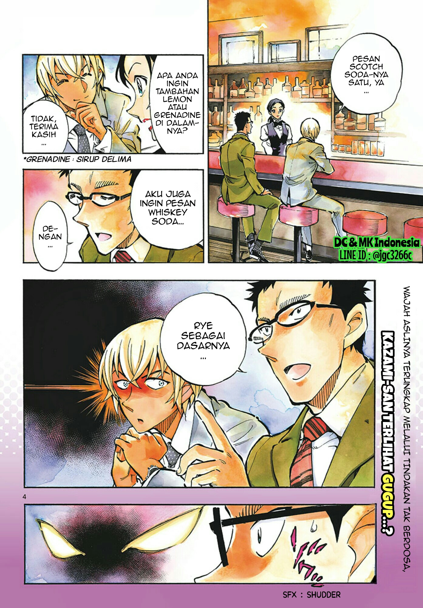 Meitantei Conan: Zero no Tea Time Chapter 11 - halaman 4