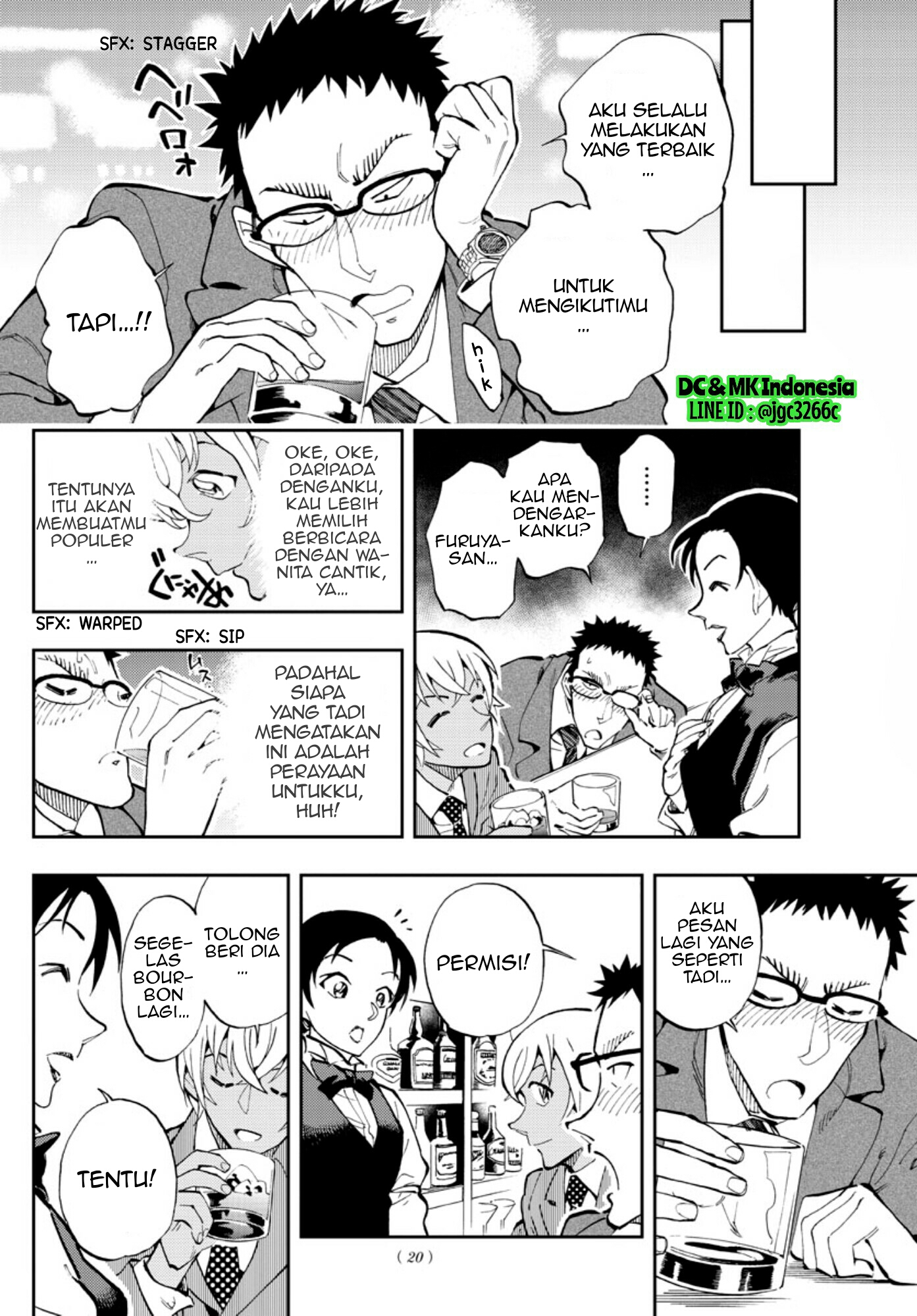Meitantei Conan: Zero no Tea Time Chapter 11 - halaman 8