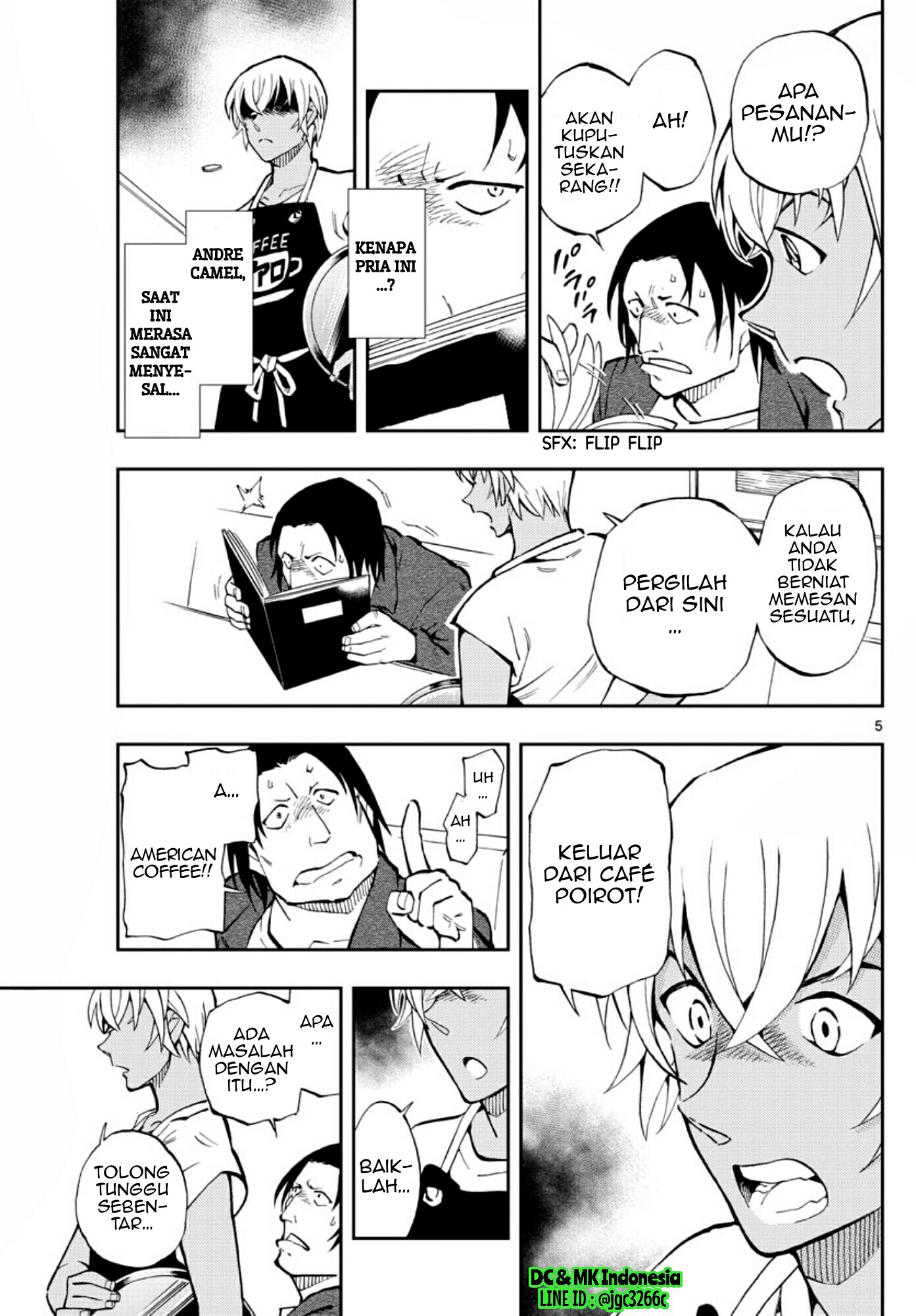 Meitantei Conan: Zero no Tea Time Chapter 12 - halaman 5