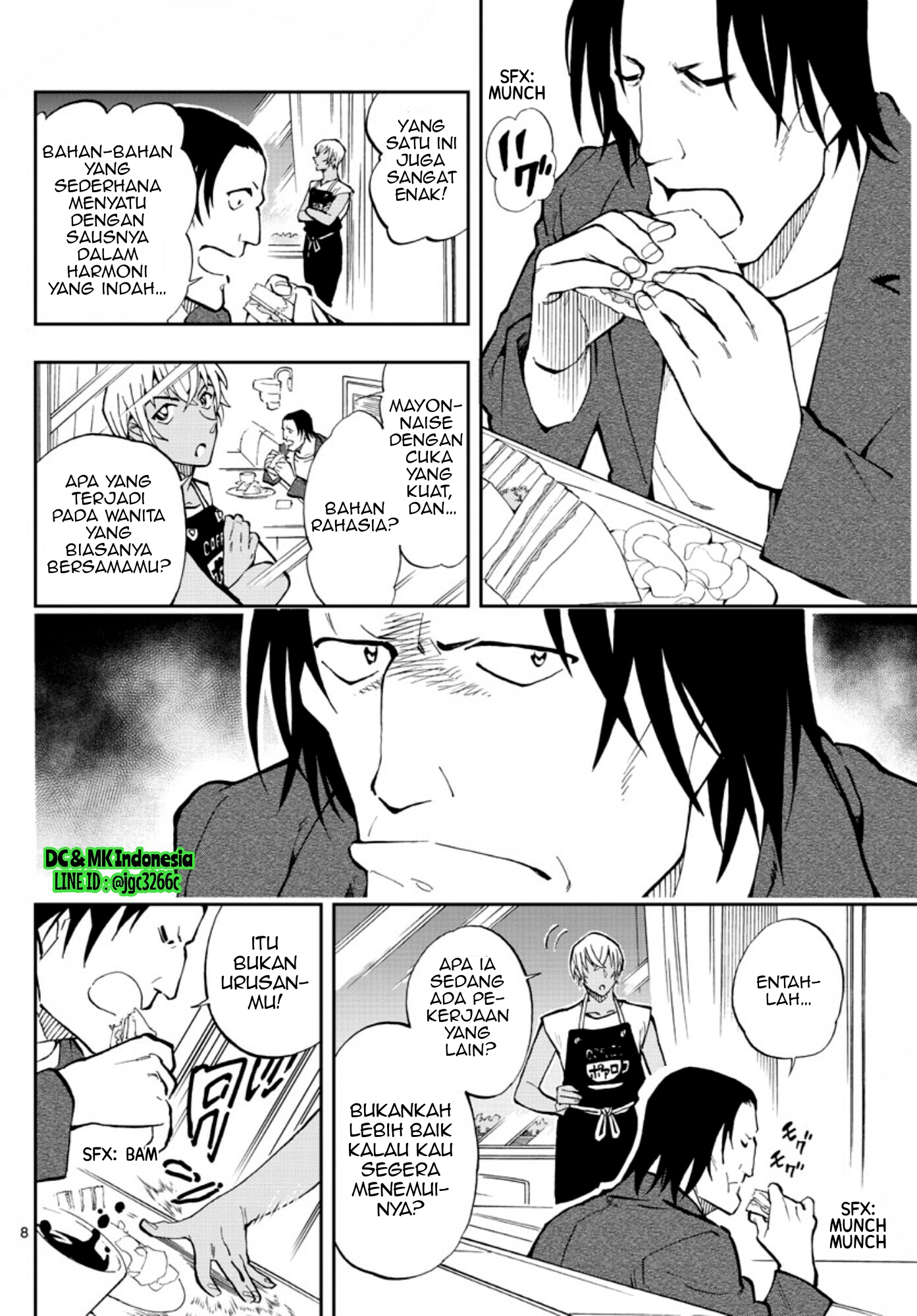Meitantei Conan: Zero no Tea Time Chapter 12 - halaman 8