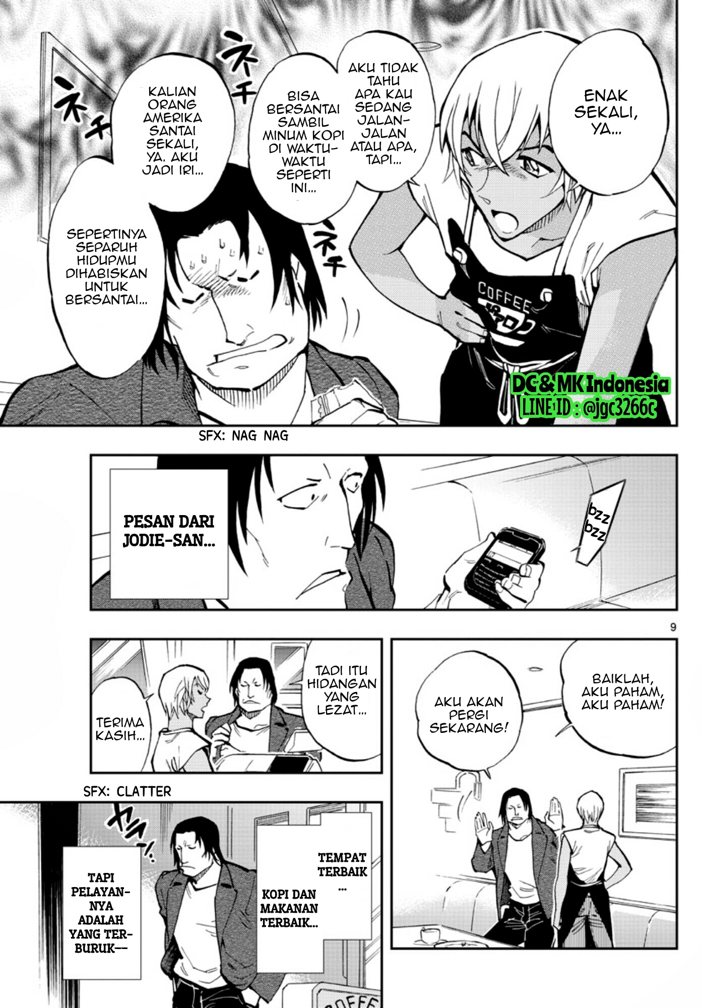 Meitantei Conan: Zero no Tea Time Chapter 12 - halaman 9
