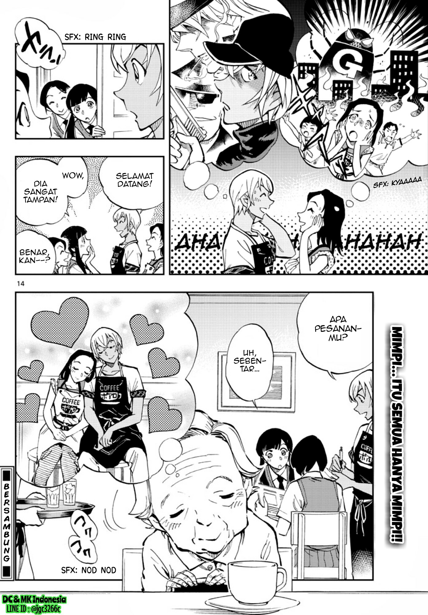 Meitantei Conan: Zero no Tea Time Chapter 13 - halaman 14