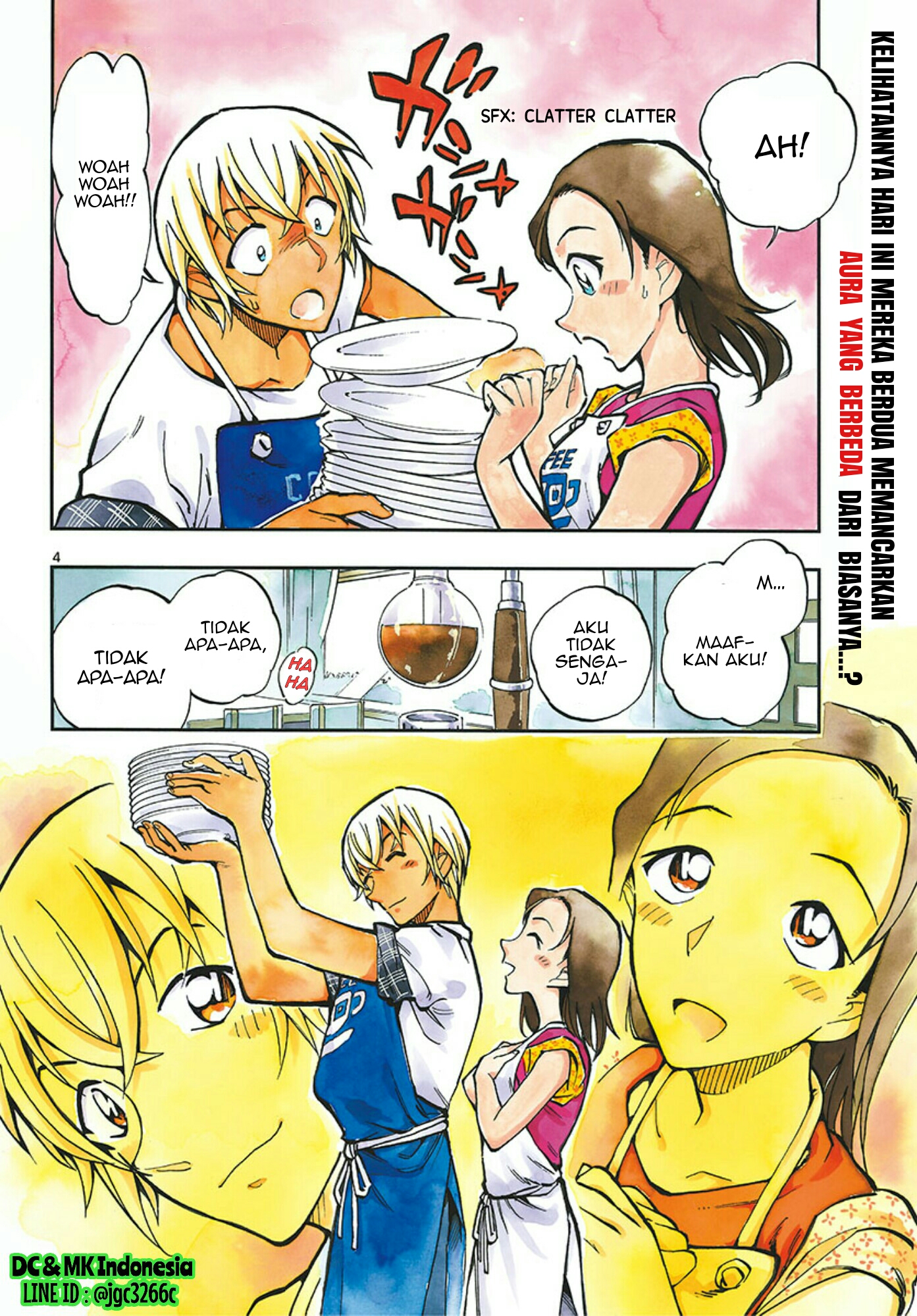 Meitantei Conan: Zero no Tea Time Chapter 13 - halaman 4
