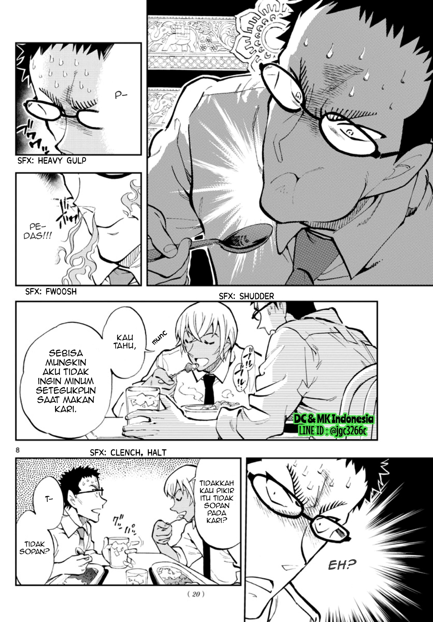 Meitantei Conan: Zero no Tea Time Chapter 15 - halaman 8