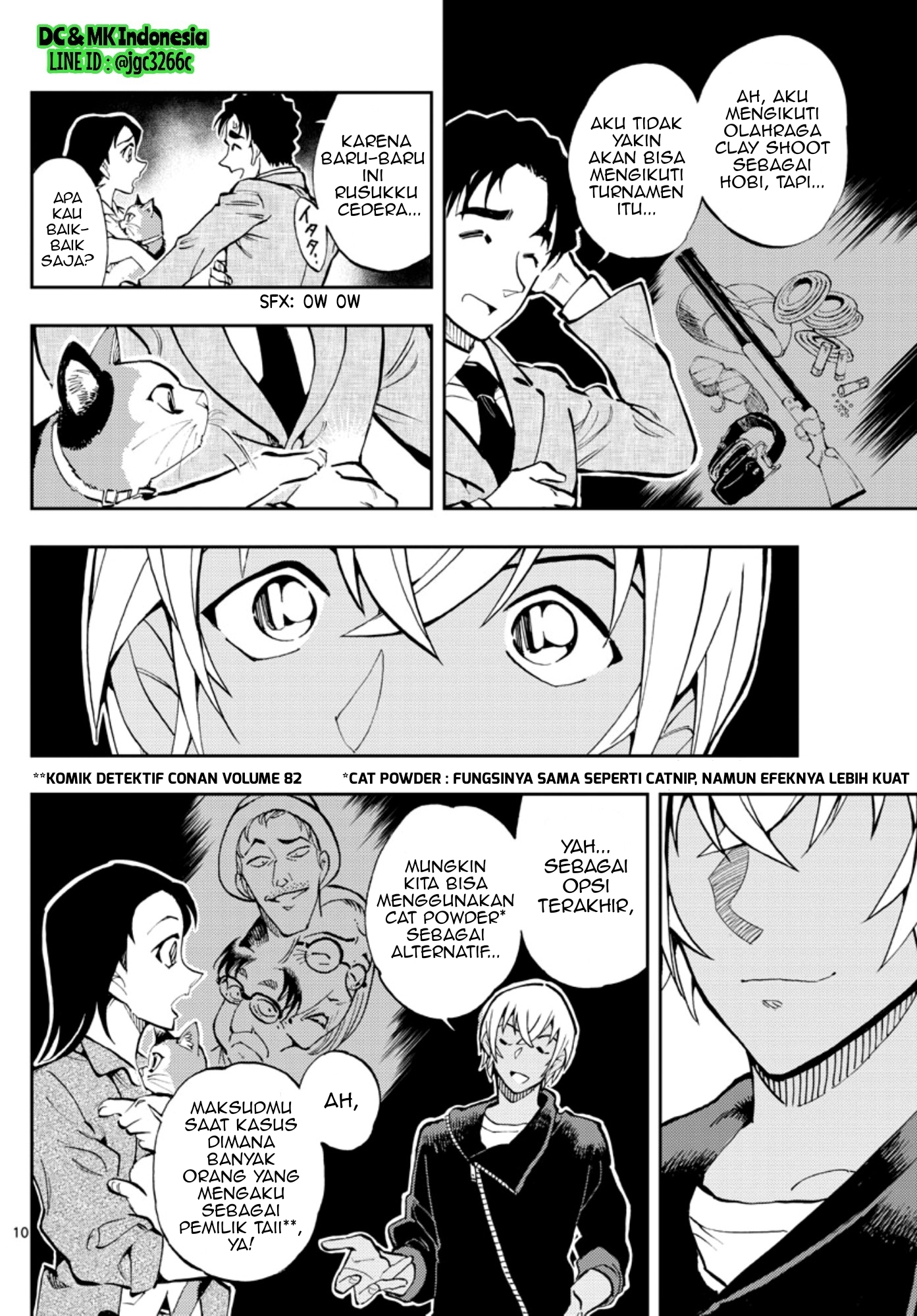 Meitantei Conan: Zero no Tea Time Chapter 17 - halaman 10