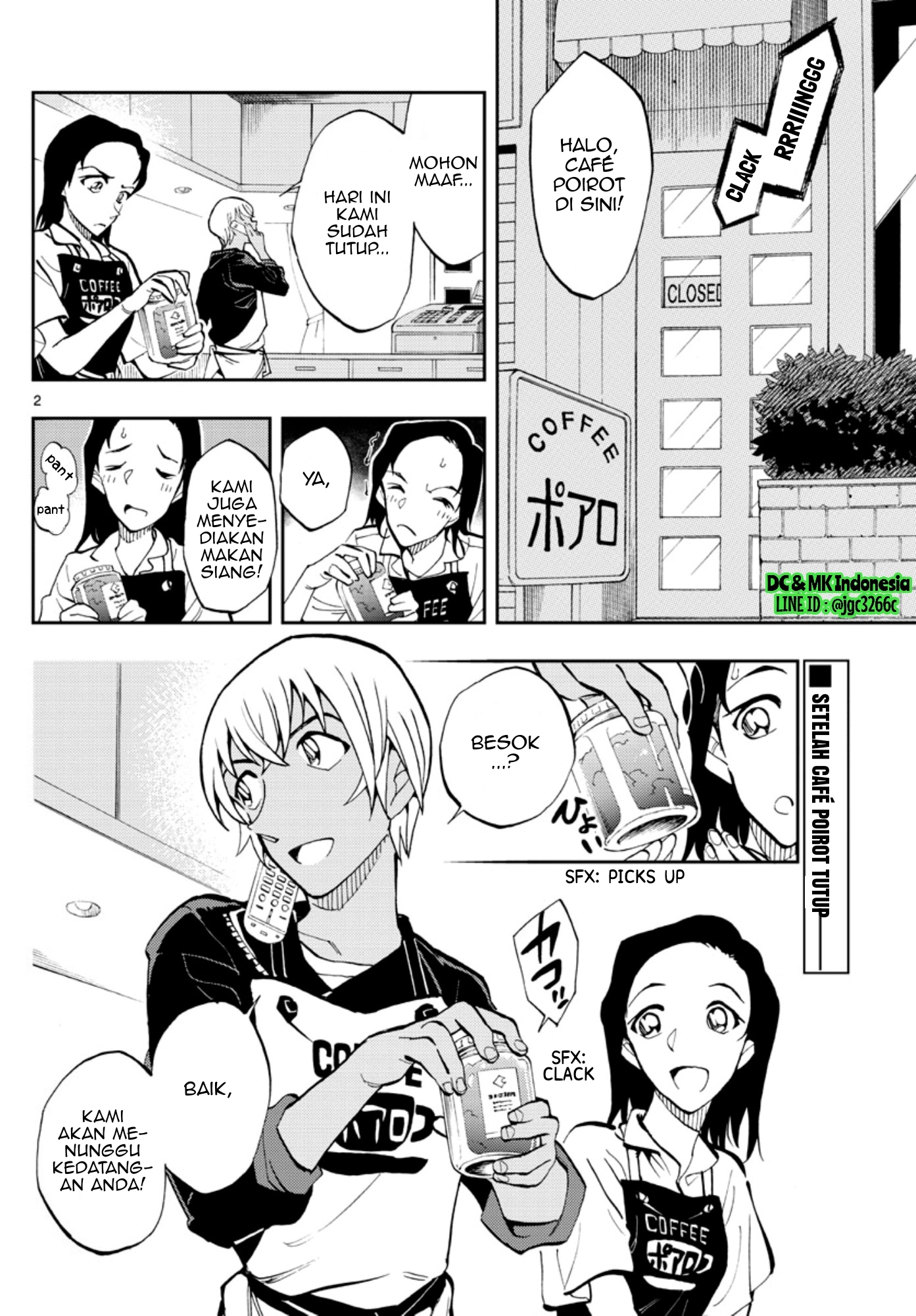 Meitantei Conan: Zero no Tea Time Chapter 17 - halaman 2