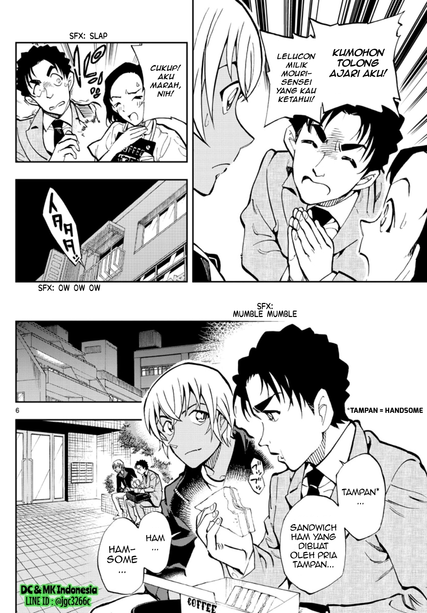 Meitantei Conan: Zero no Tea Time Chapter 17 - halaman 6
