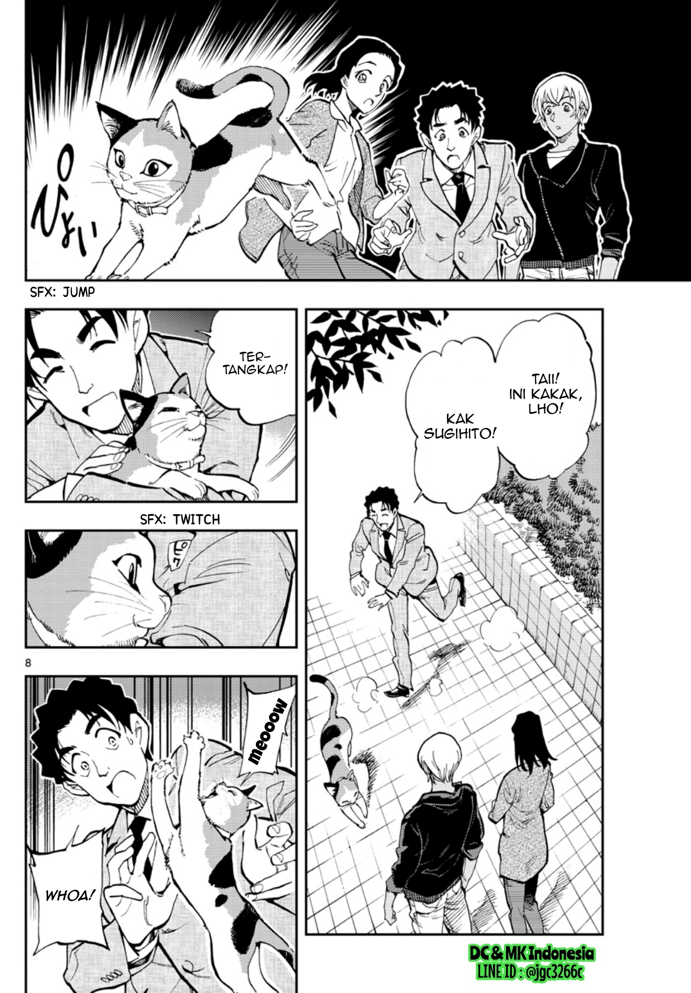 Meitantei Conan: Zero no Tea Time Chapter 17 - halaman 8