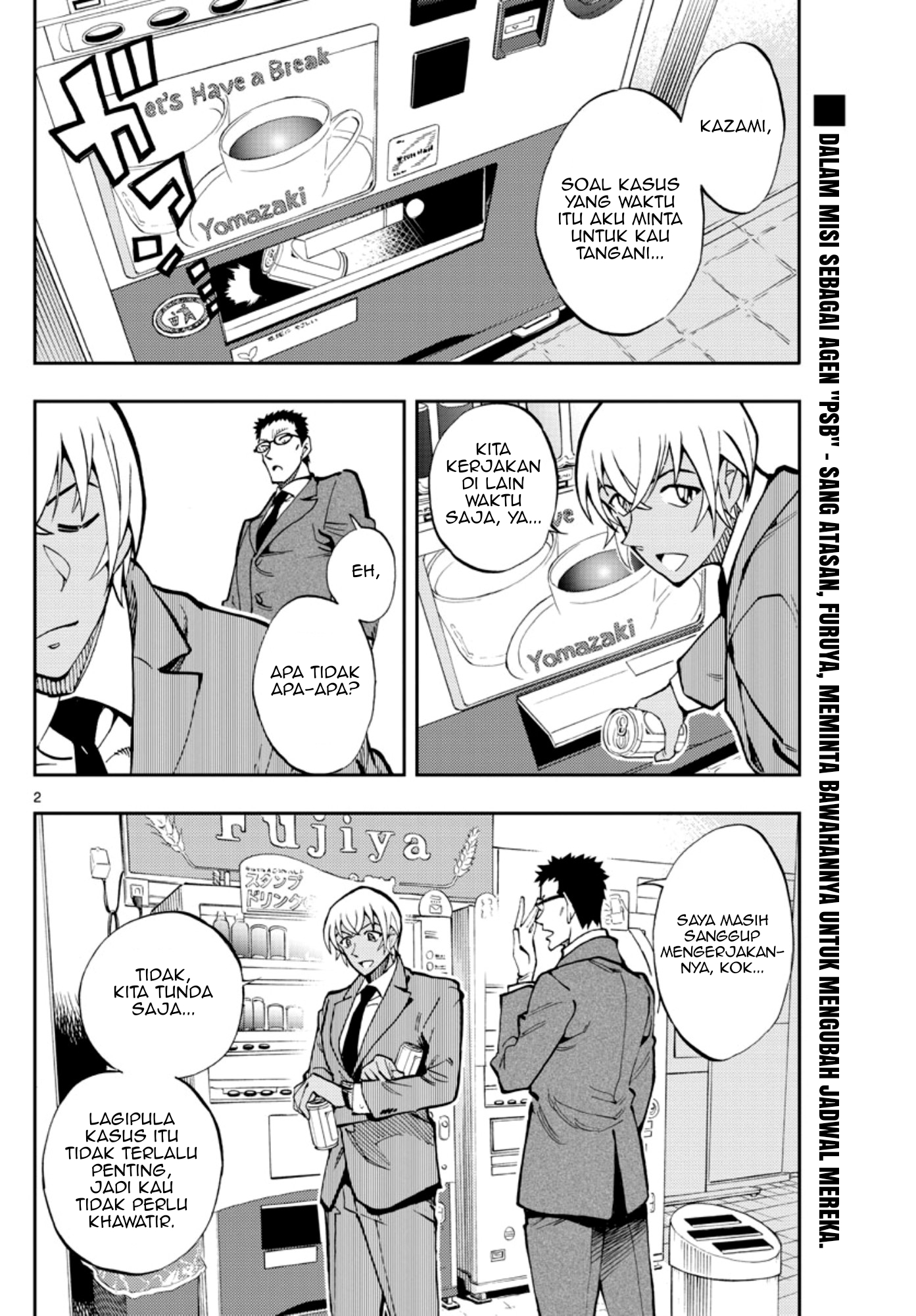 Meitantei Conan: Zero no Tea Time Chapter 19 - halaman 2