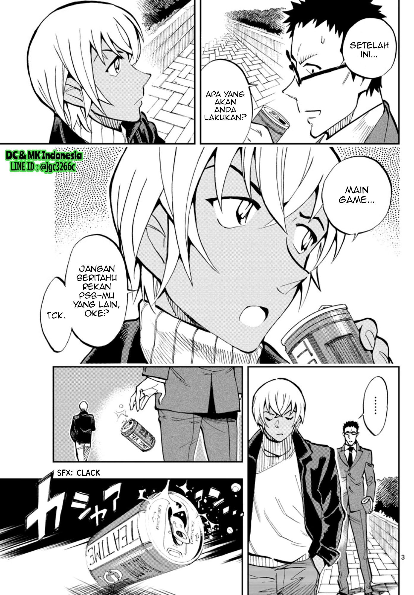 Meitantei Conan: Zero no Tea Time Chapter 20 - halaman 3