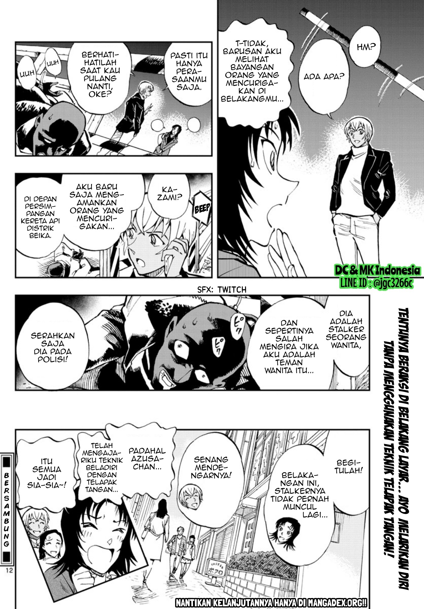 Meitantei Conan: Zero no Tea Time Chapter 21 - halaman 12
