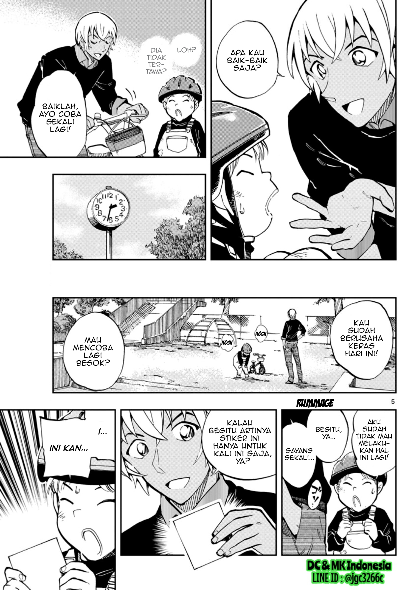 Meitantei Conan: Zero no Tea Time Chapter 22 - halaman 5