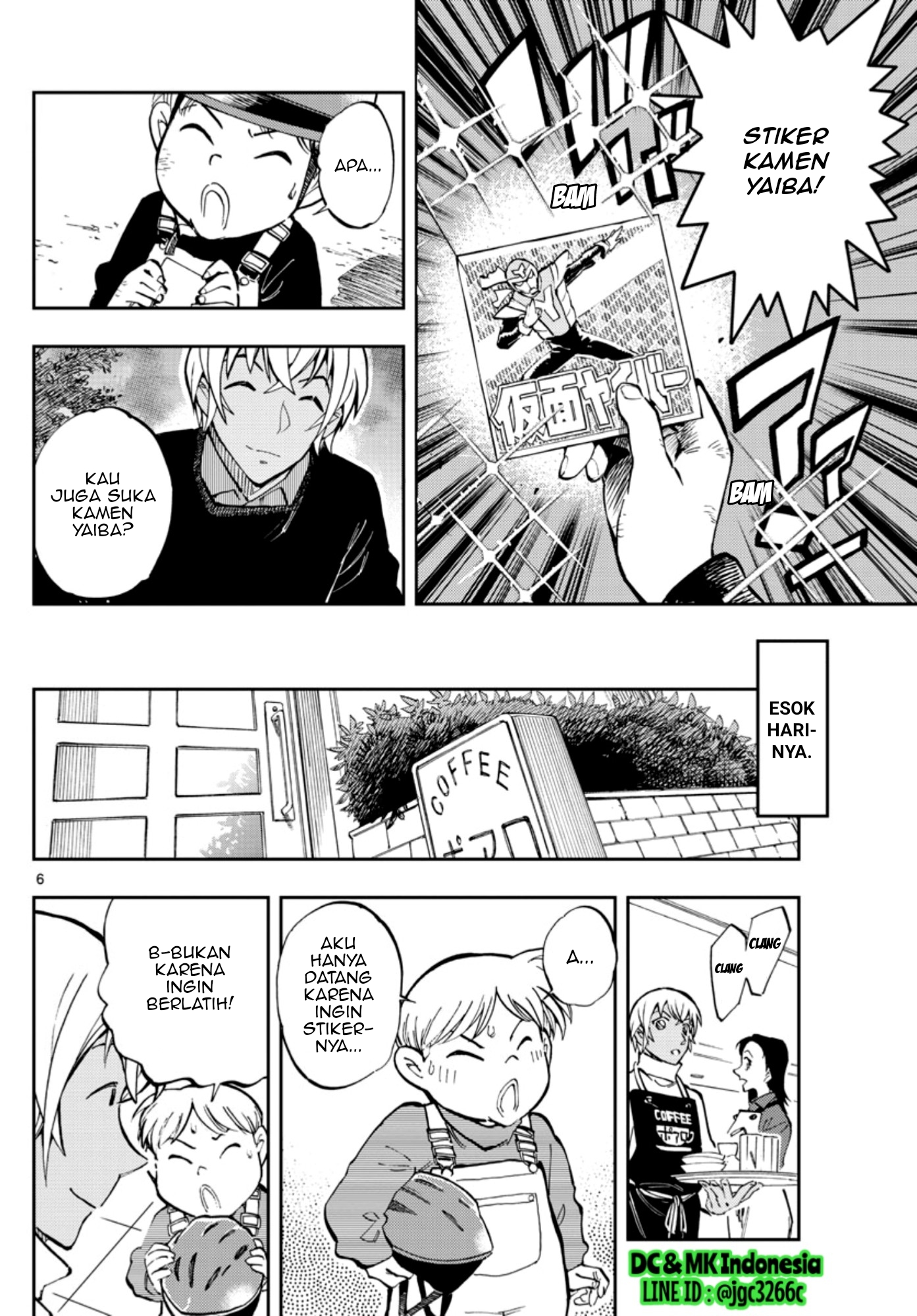 Meitantei Conan: Zero no Tea Time Chapter 22 - halaman 6