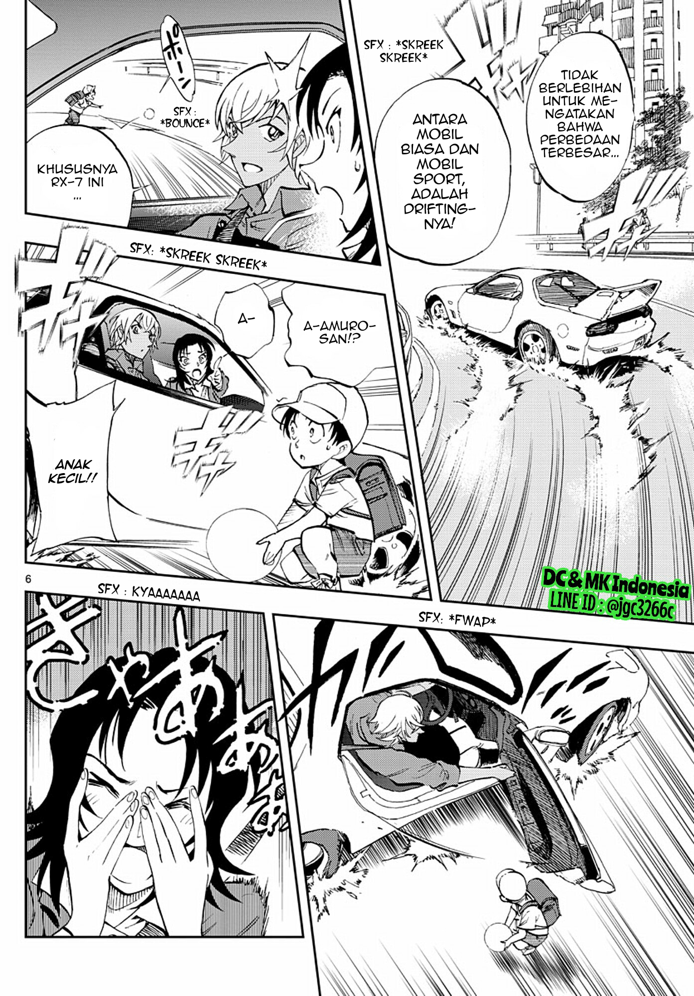 Meitantei Conan: Zero no Tea Time Chapter 6 - halaman 6