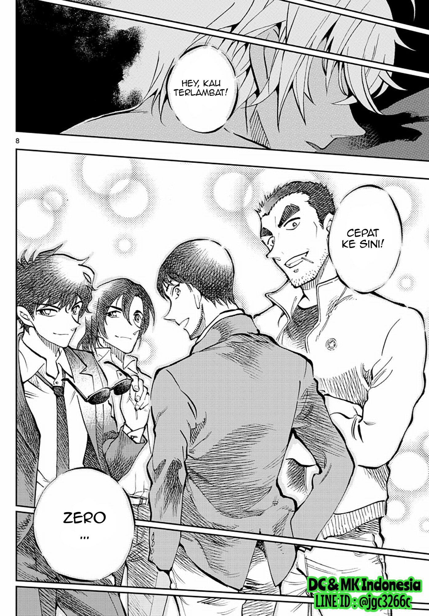 Meitantei Conan: Zero no Tea Time Chapter 7 - halaman 8