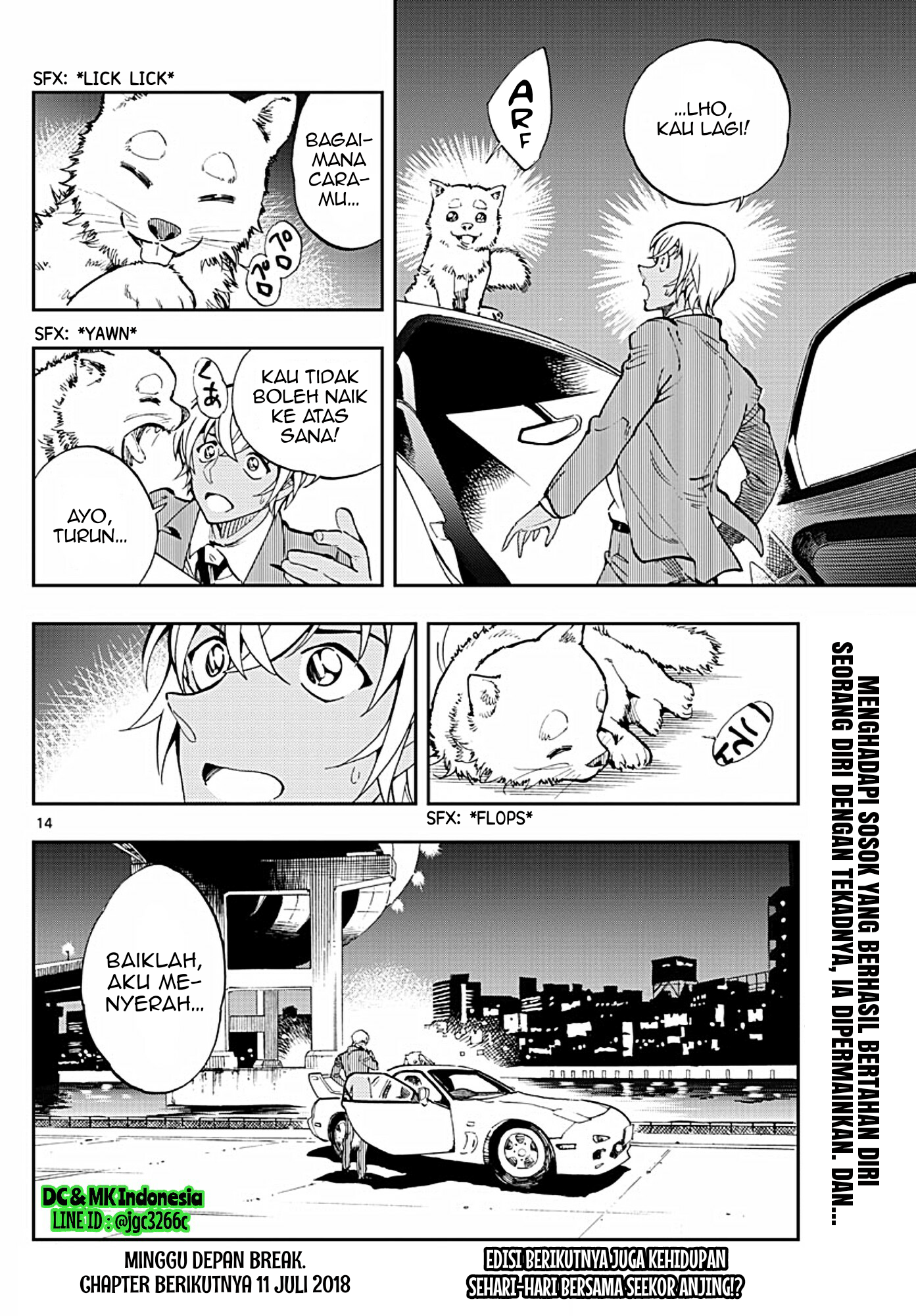 Meitantei Conan: Zero no Tea Time Chapter 8 - halaman 14