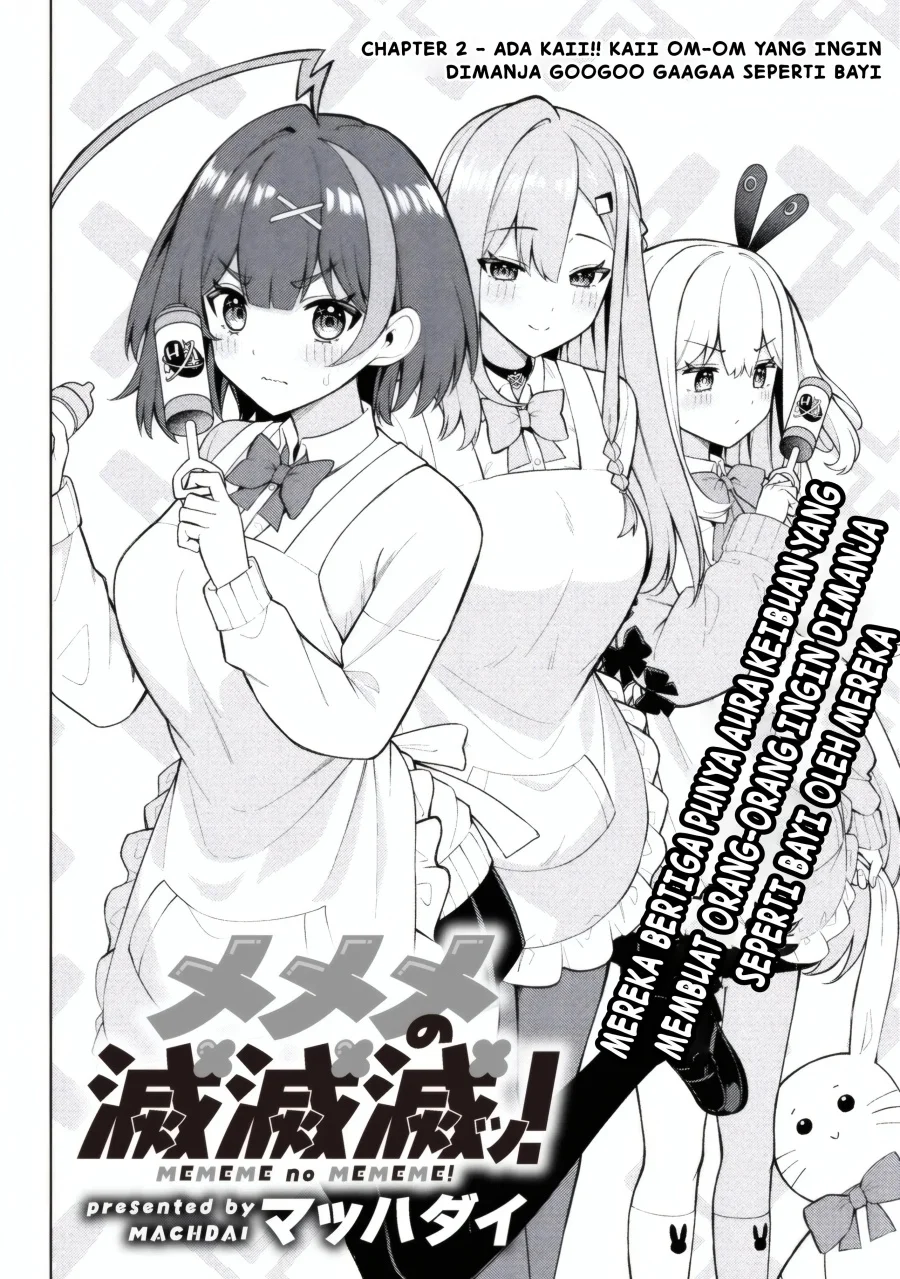 Mememe no Mememe Chapter 2.1 - halaman 5