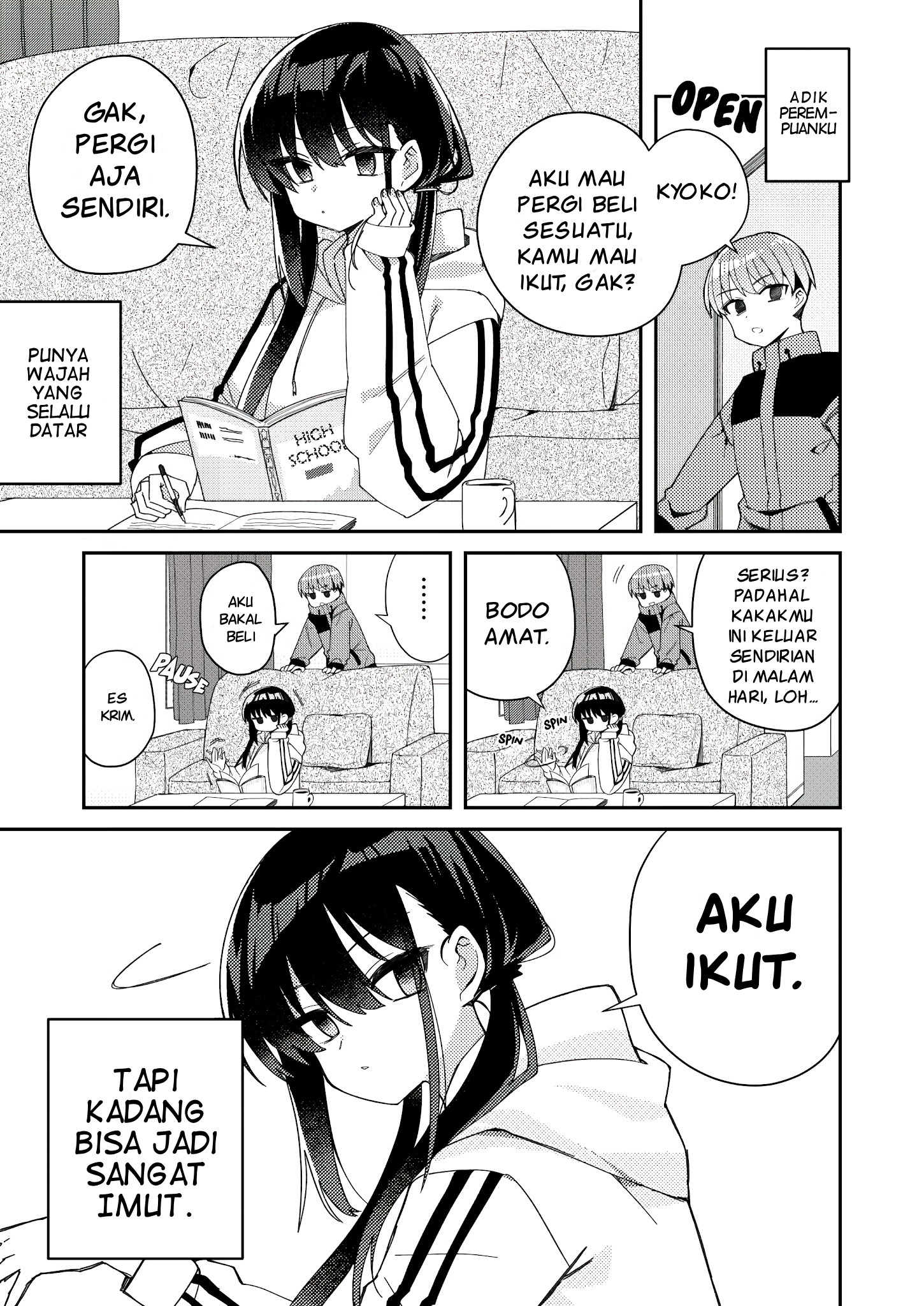 Mememori-kun ni wa Kanawanai Chapter 3.5 - halaman 1