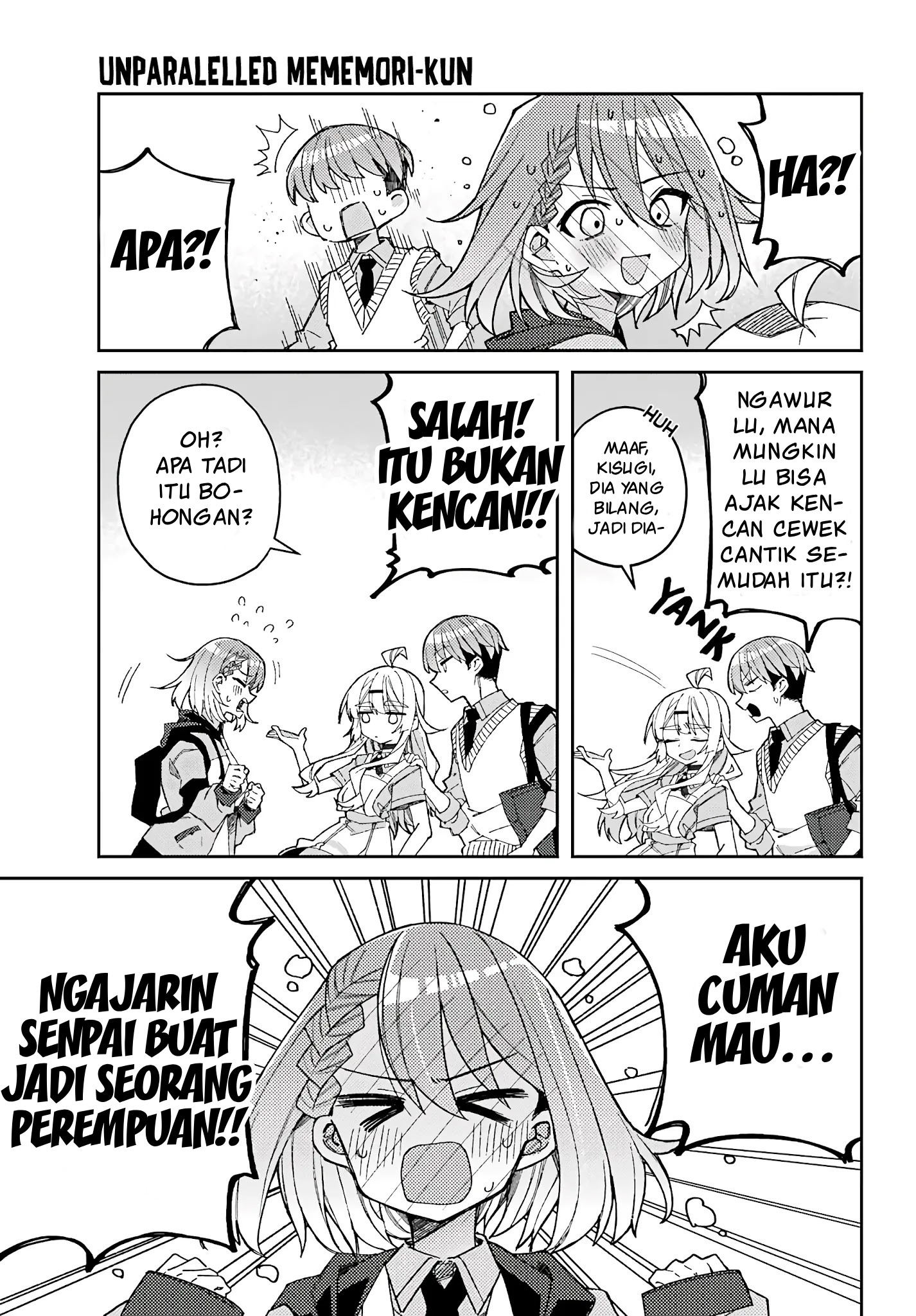 Mememori-kun ni wa Kanawanai Chapter 3 - halaman 25