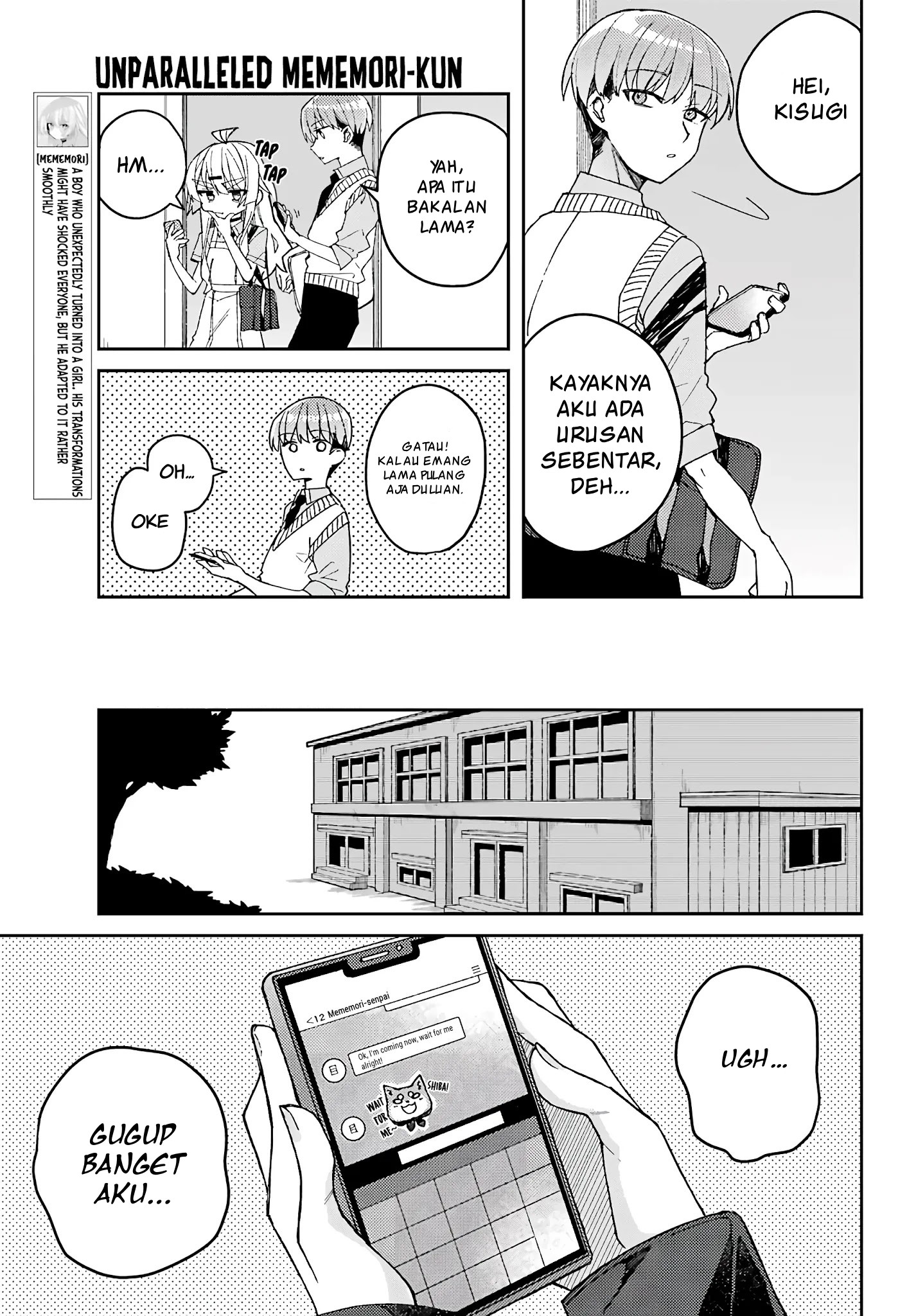 Mememori-kun ni wa Kanawanai Chapter 3 - halaman 3