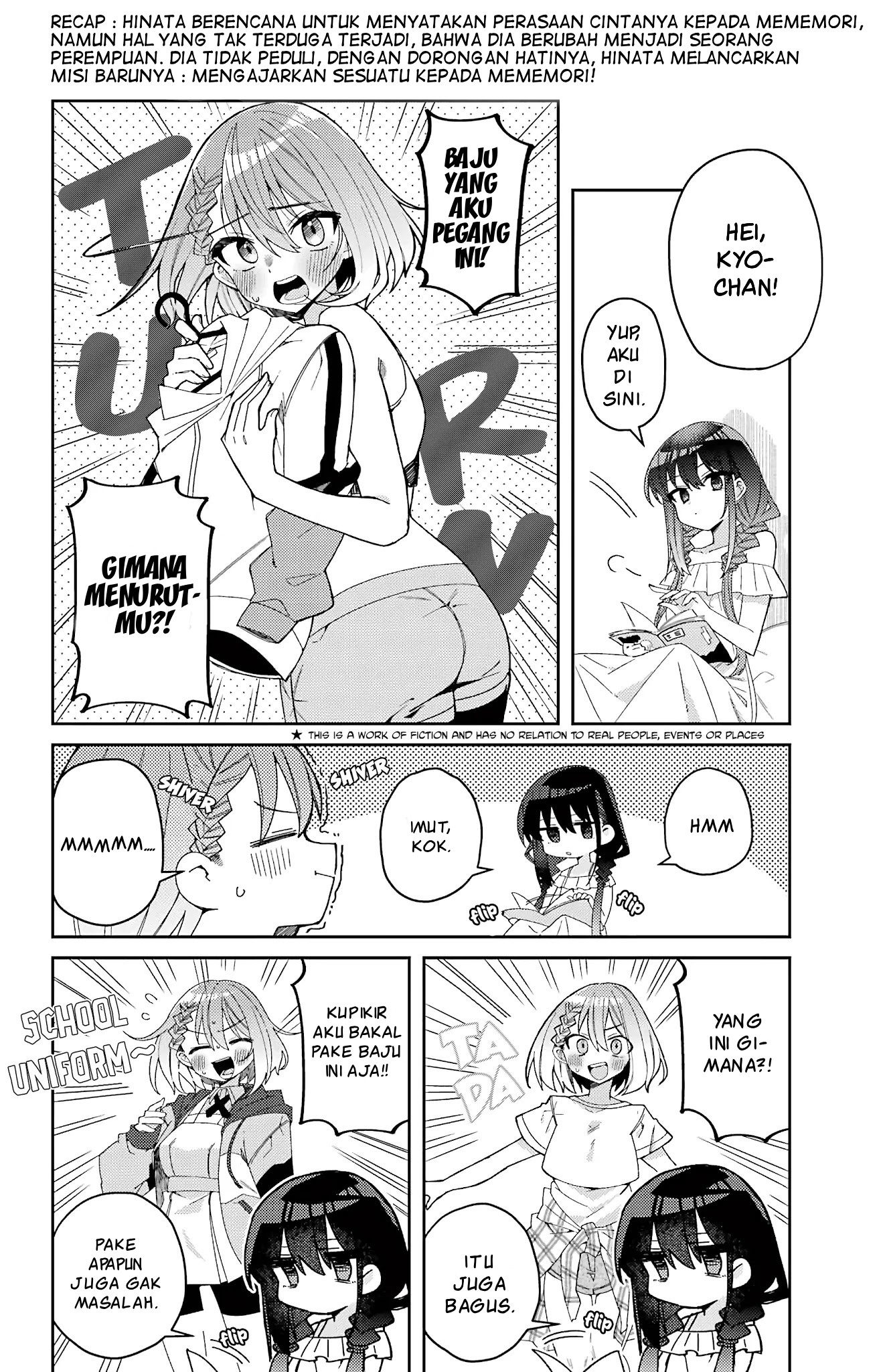 Mememori-kun ni wa Kanawanai Chapter 4 - halaman 2