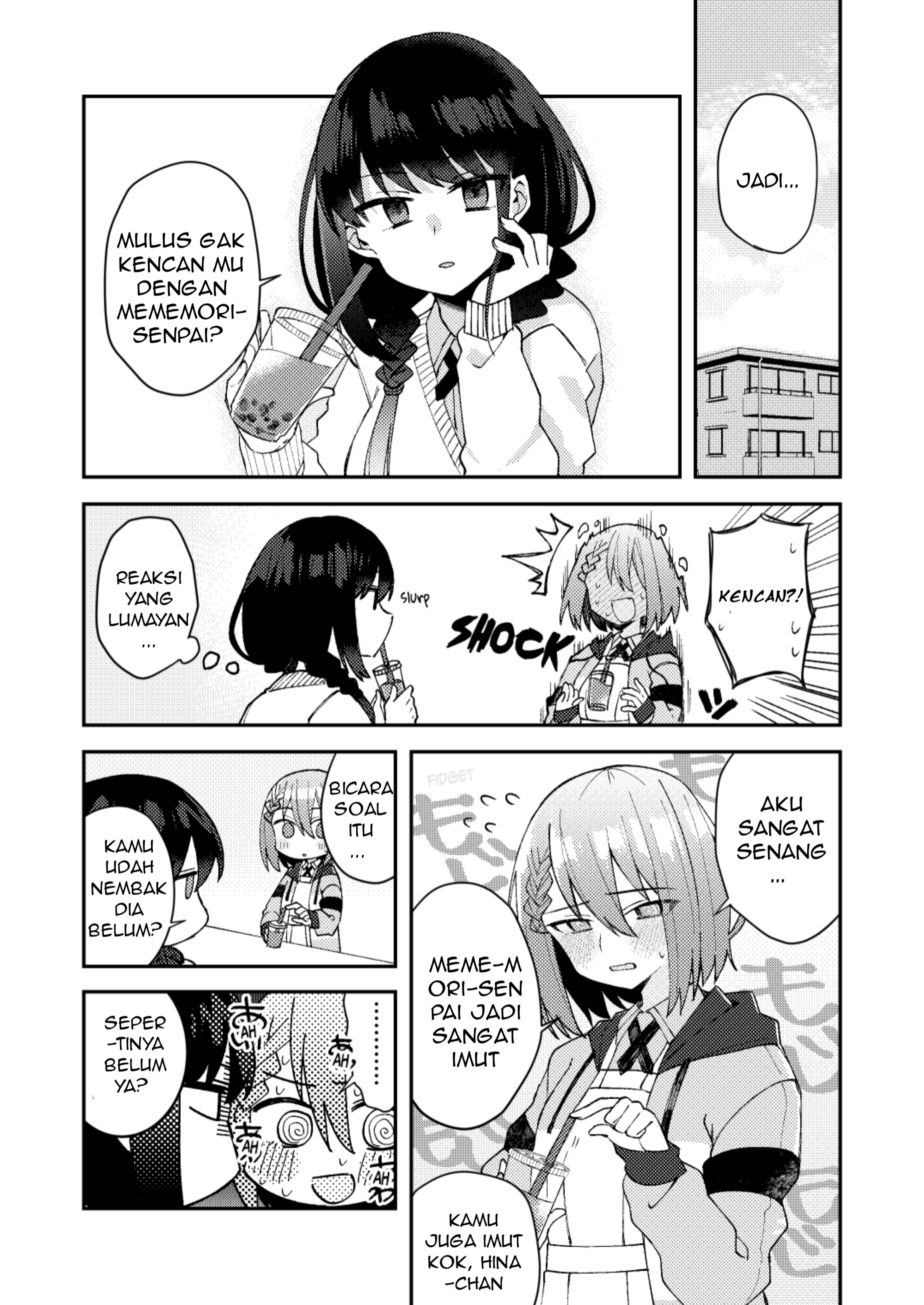 Mememori-kun ni wa Kanawanai Chapter 11 - halaman 1