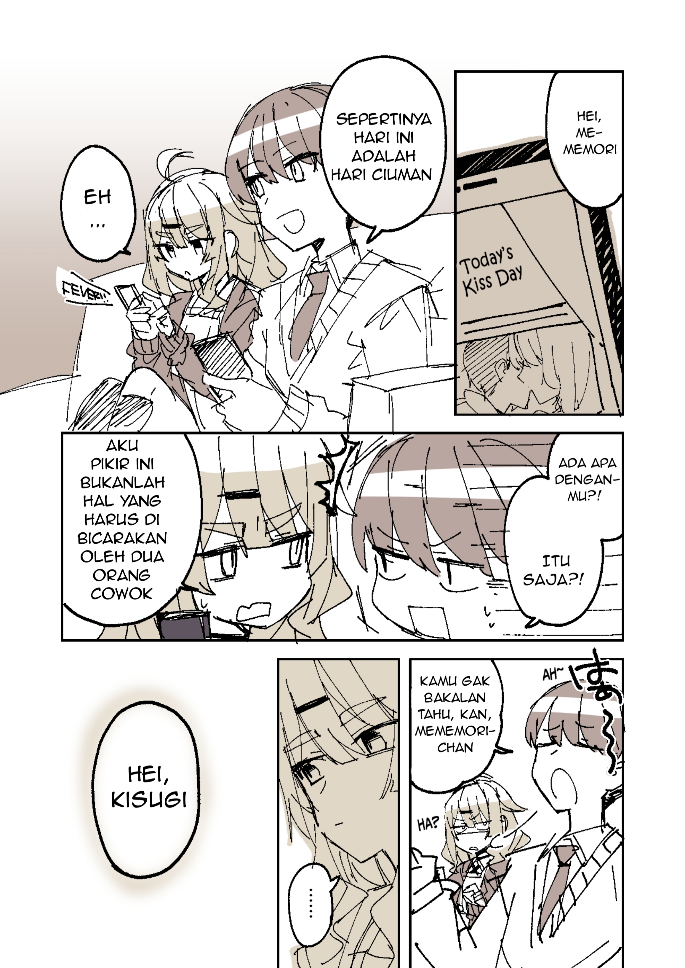 Mememori-kun ni wa Kanawanai Chapter 3 - halaman 1