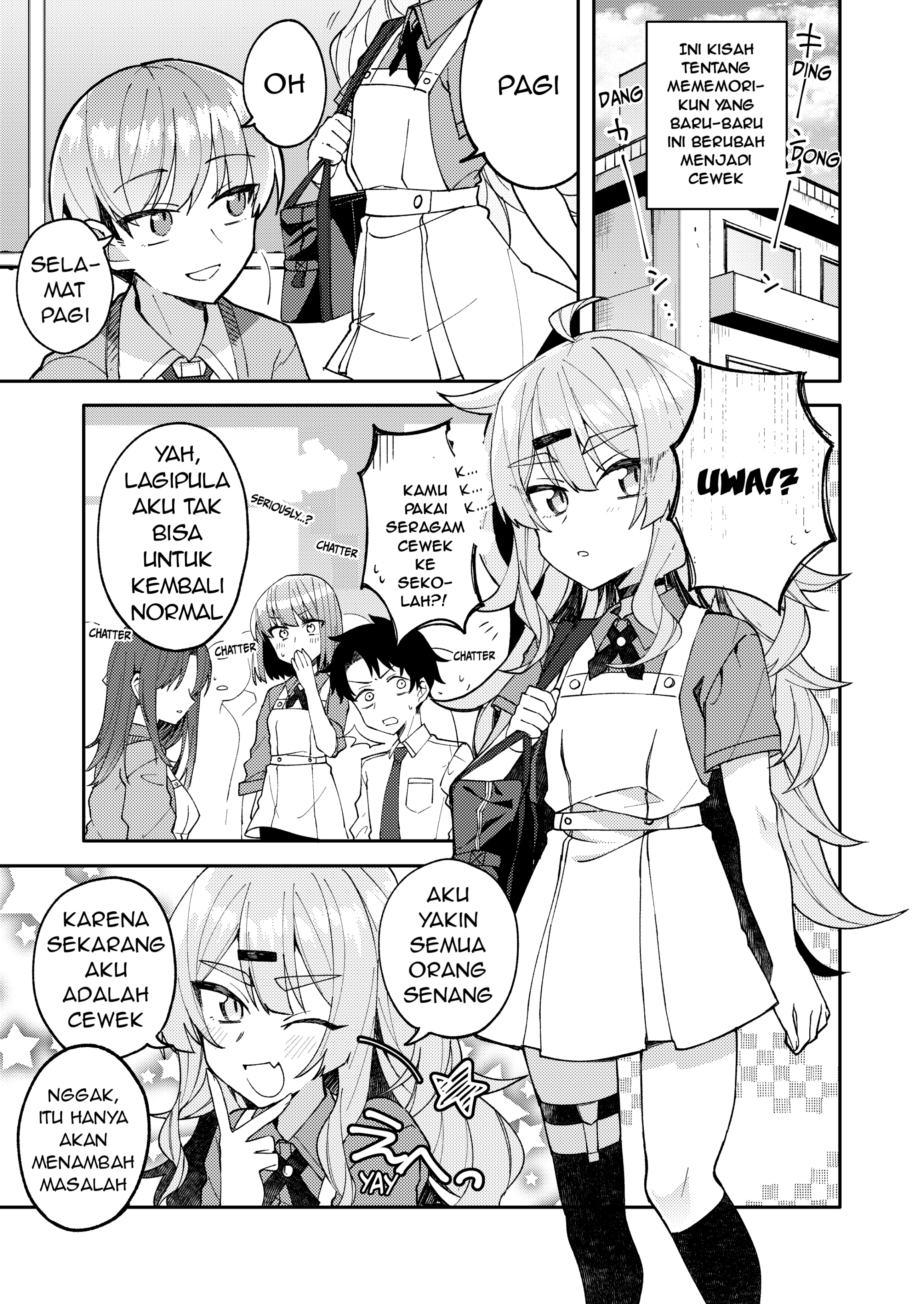 Mememori-kun ni wa Kanawanai Chapter 6 - halaman 1