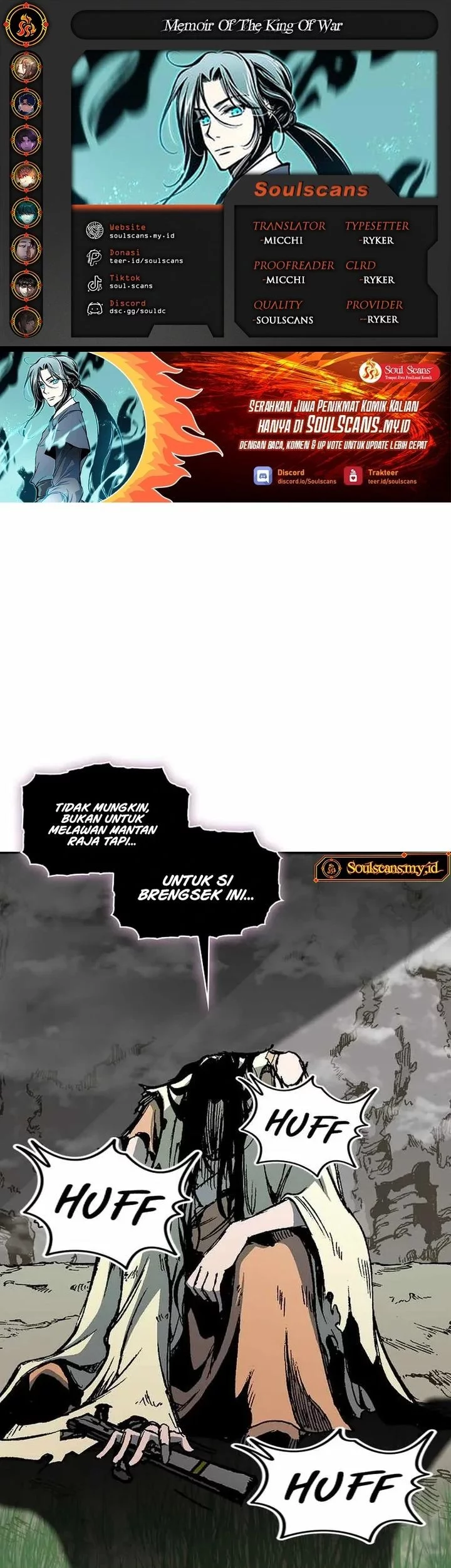 Memoir Of The King Of War Chapter 225 - halaman 1