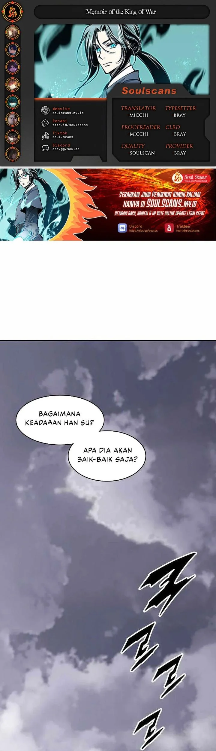 Memoir Of The King Of War Chapter 237 - halaman 1