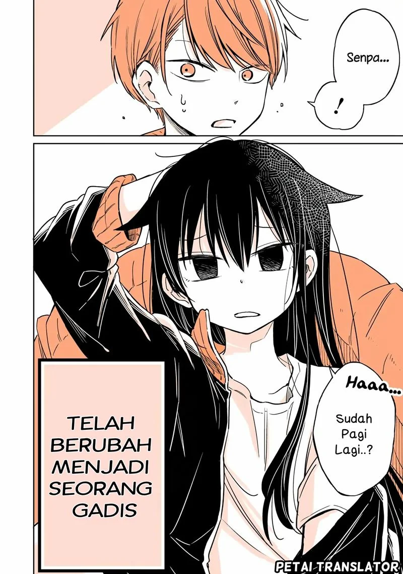 Mendoku Sagari Danshi Koukousei ga Asa Okitara Onnanoko ni Natteita Hanashi Chapter 1 - halaman 4
