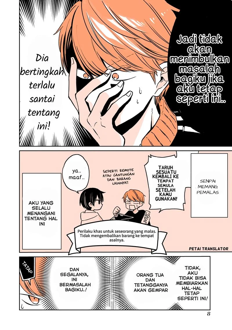 Mendoku Sagari Danshi Koukousei ga Asa Okitara Onnanoko ni Natteita Hanashi Chapter 1 - halaman 8