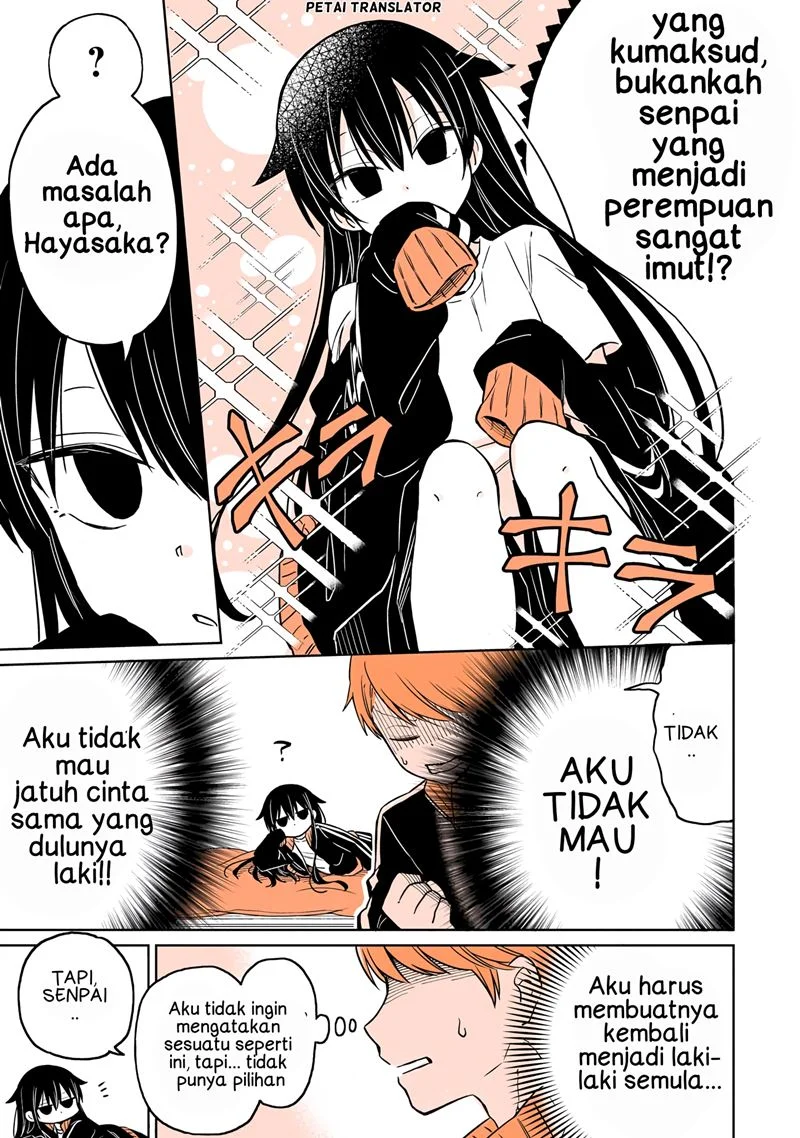 Mendoku Sagari Danshi Koukousei ga Asa Okitara Onnanoko ni Natteita Hanashi Chapter 1 - halaman 9