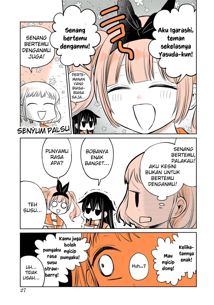Mendoku Sagari Danshi Koukousei ga Asa Okitara Onnanoko ni Natteita Hanashi Chapter 10 - halaman 12