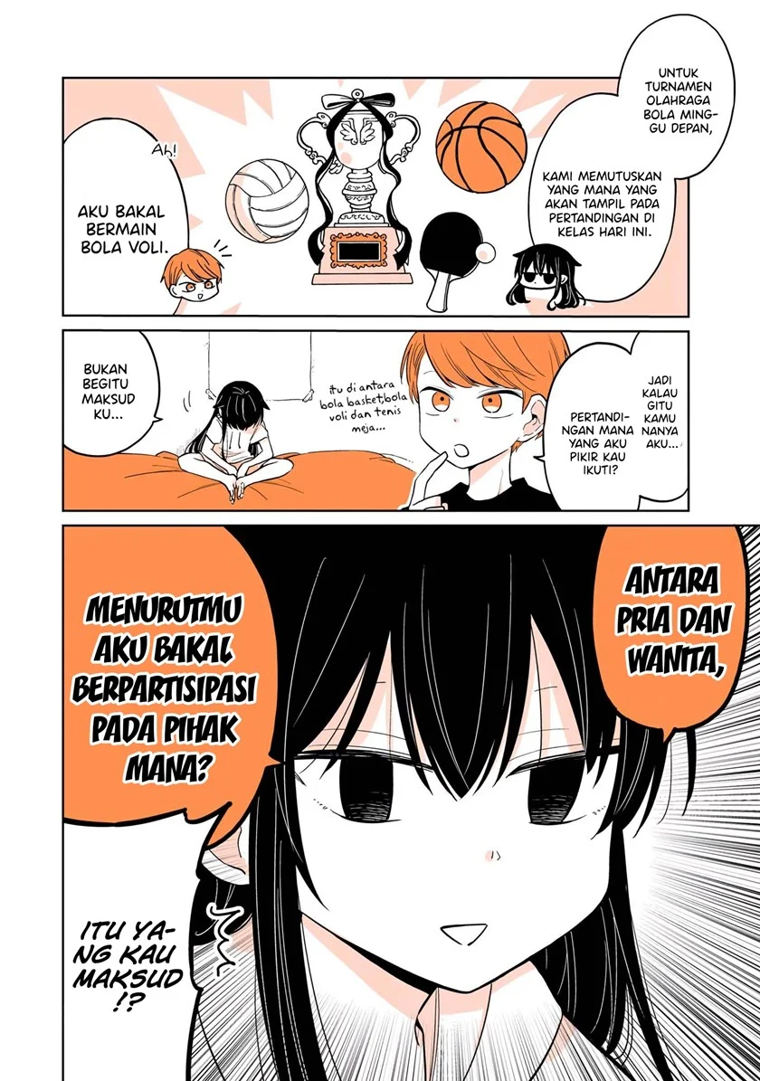 Mendoku Sagari Danshi Koukousei ga Asa Okitara Onnanoko ni Natteita Hanashi Chapter 11 - halaman 3