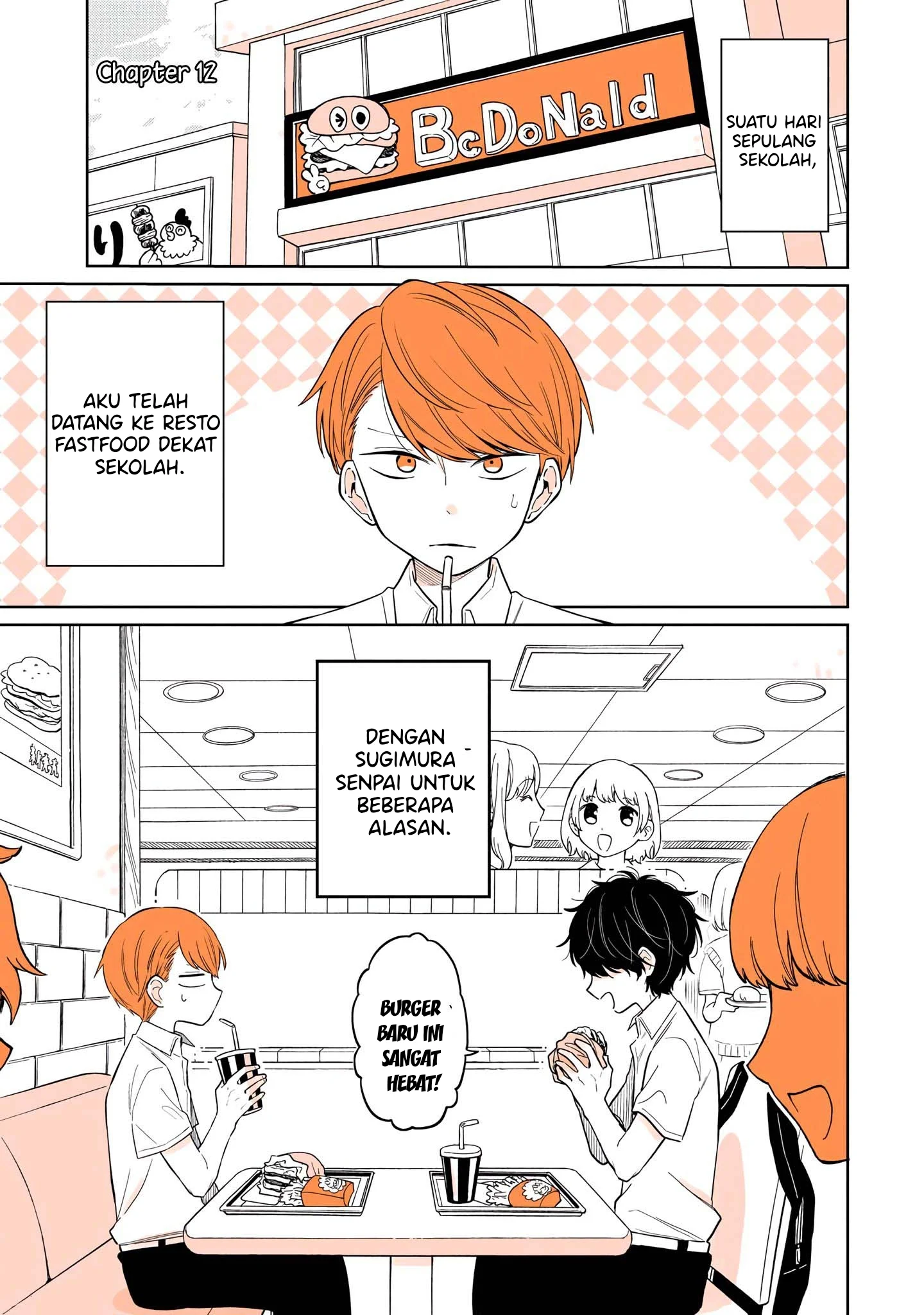 Mendoku Sagari Danshi Koukousei ga Asa Okitara Onnanoko ni Natteita Hanashi Chapter 12 - halaman 3