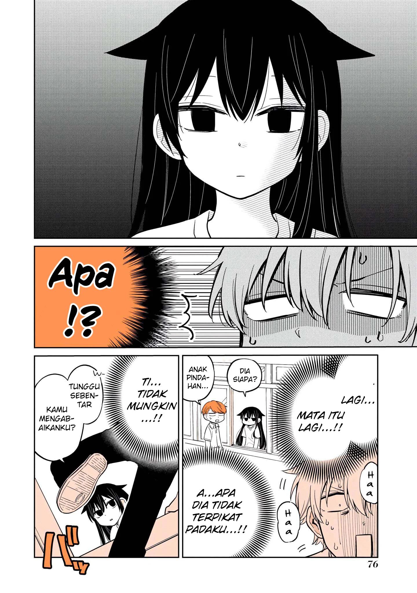 Mendoku Sagari Danshi Koukousei ga Asa Okitara Onnanoko ni Natteita Hanashi Chapter 13 - halaman 12