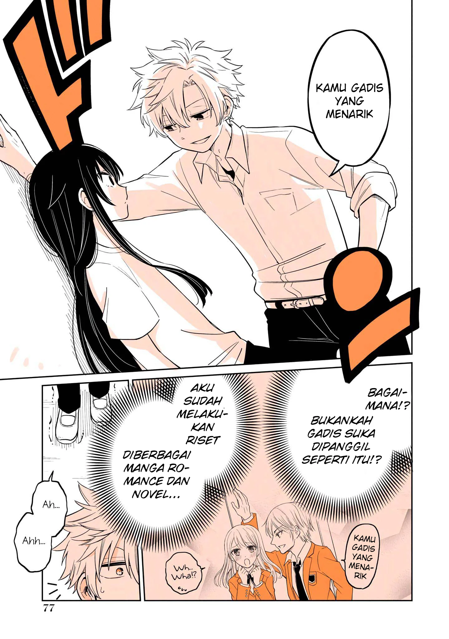 Mendoku Sagari Danshi Koukousei ga Asa Okitara Onnanoko ni Natteita Hanashi Chapter 13 - halaman 13