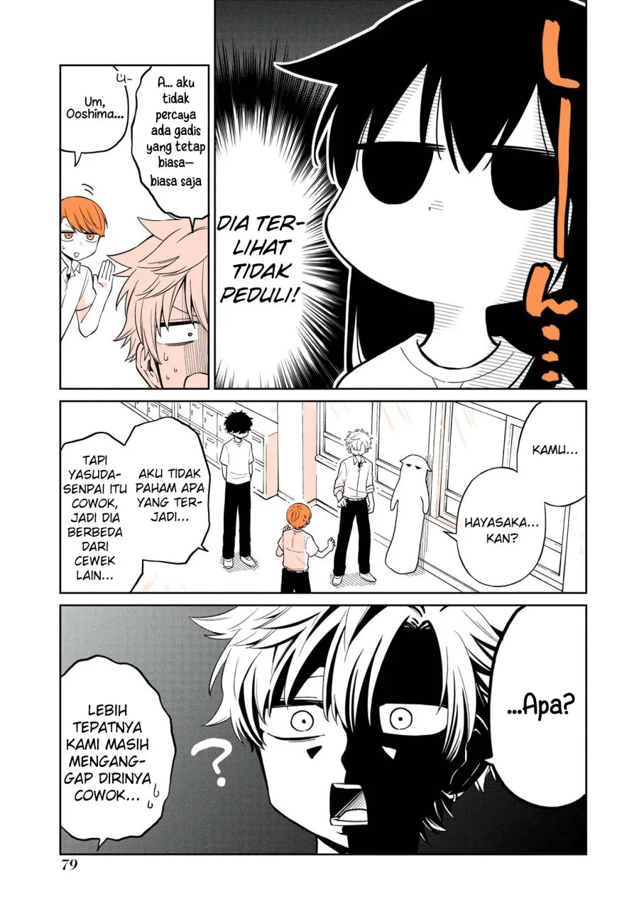 Mendoku Sagari Danshi Koukousei ga Asa Okitara Onnanoko ni Natteita Hanashi Chapter 13 - halaman 15