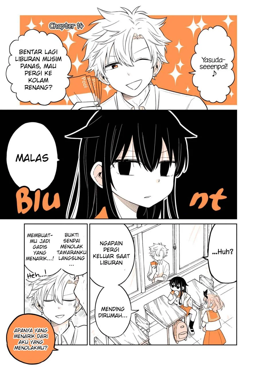 Mendoku Sagari Danshi Koukousei ga Asa Okitara Onnanoko ni Natteita Hanashi Chapter 14 - halaman 2