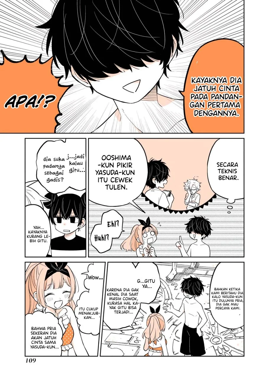 Mendoku Sagari Danshi Koukousei ga Asa Okitara Onnanoko ni Natteita Hanashi Chapter 15 - halaman 12