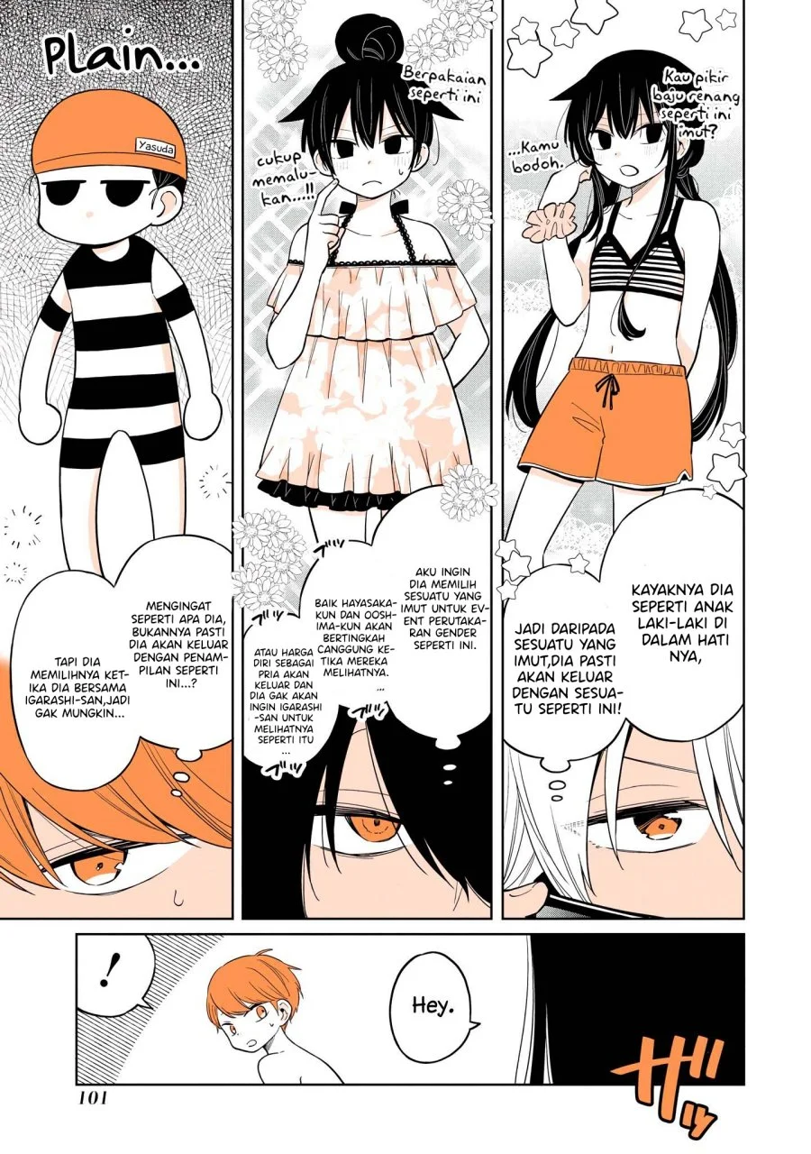 Mendoku Sagari Danshi Koukousei ga Asa Okitara Onnanoko ni Natteita Hanashi Chapter 15 - halaman 4