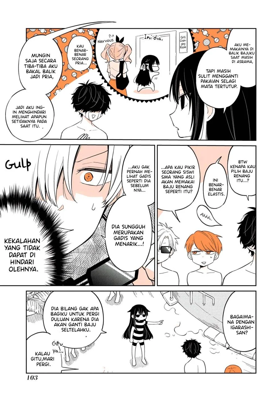 Mendoku Sagari Danshi Koukousei ga Asa Okitara Onnanoko ni Natteita Hanashi Chapter 15 - halaman 6